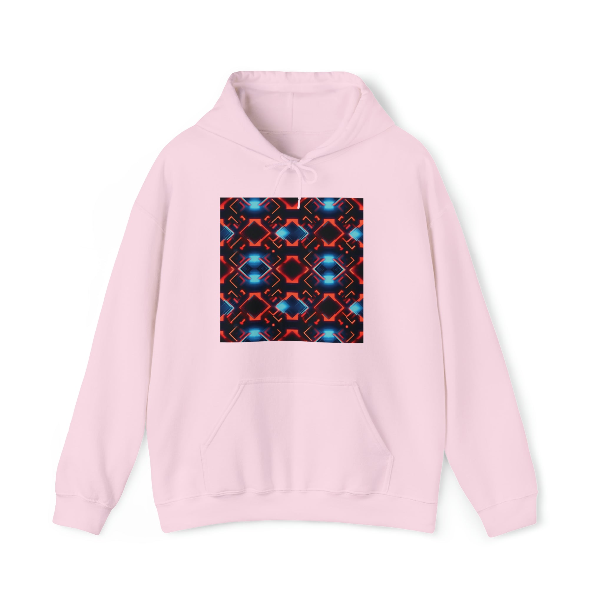 Unisex Heavy Blend™ Hooded Sweatshirt - Abstract Neon Designs 07