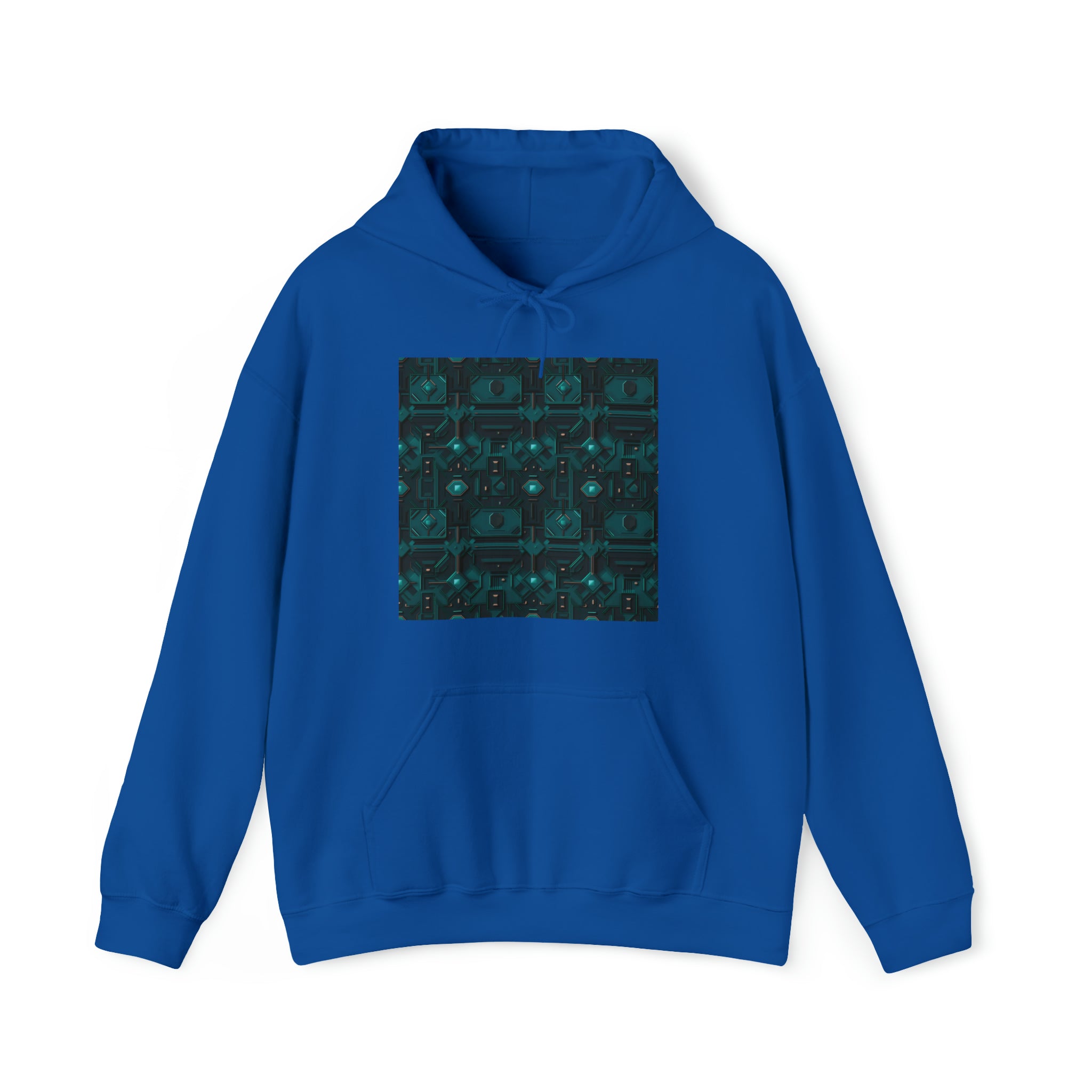 Unisex Heavy Blend™ Hooded Sweatshirt - Abstract Neon Designs 10