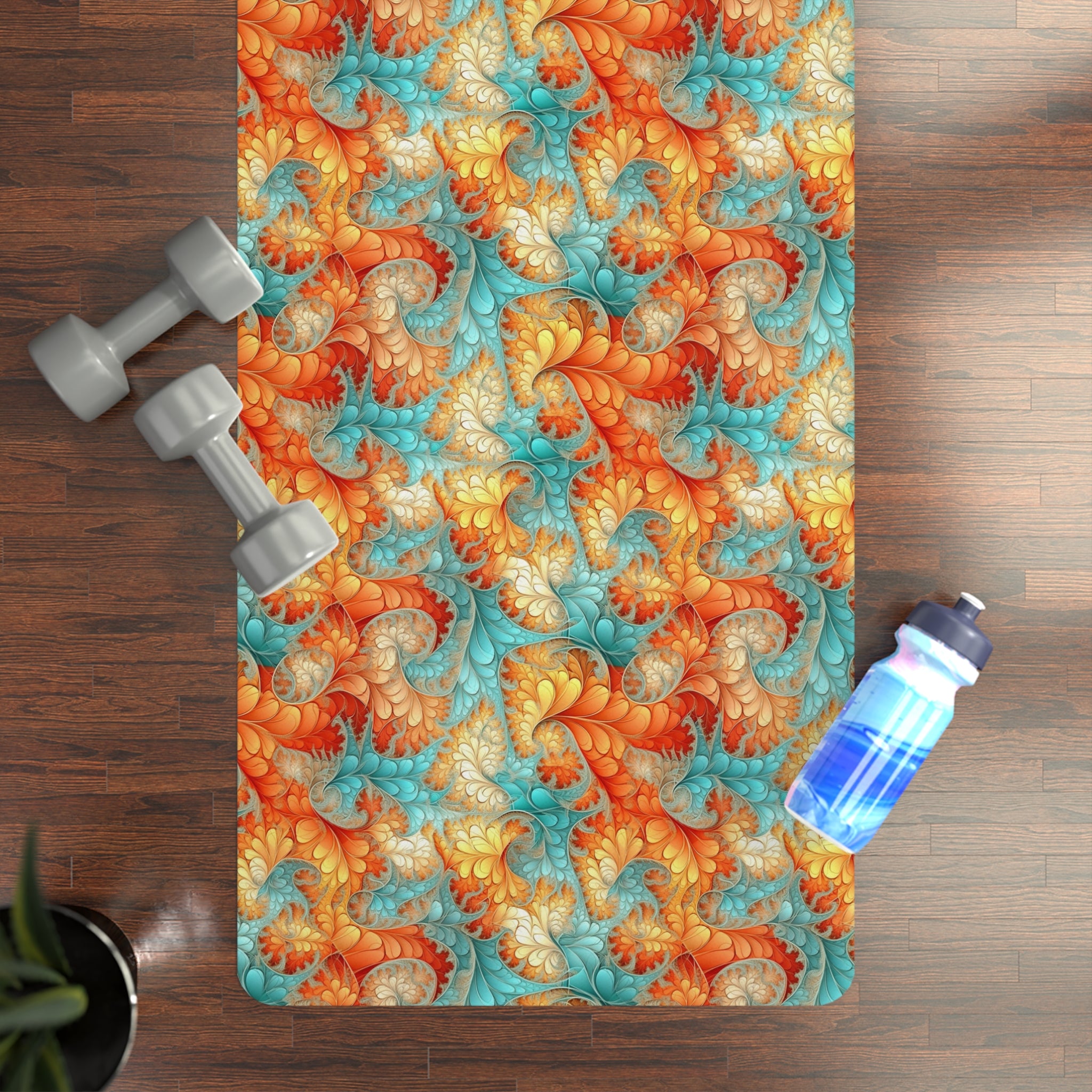 Rubber Yoga Mat (AOP) - Serenity Designs 02