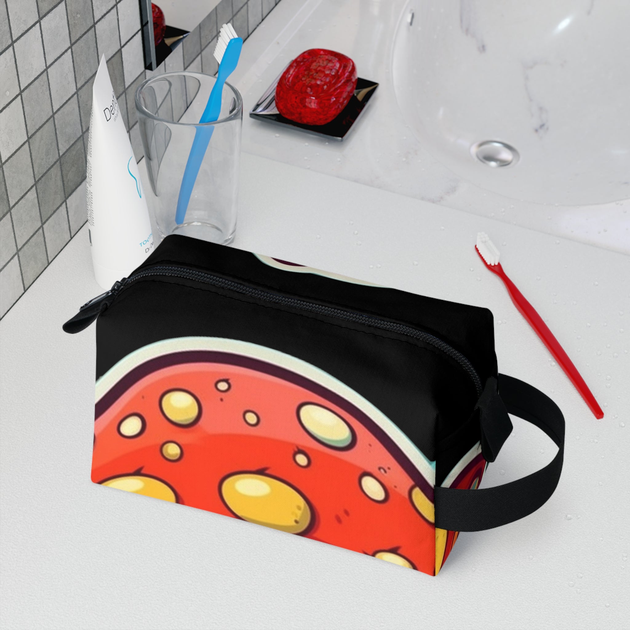 Toiletry Bag - Mushroom Pop Art 06