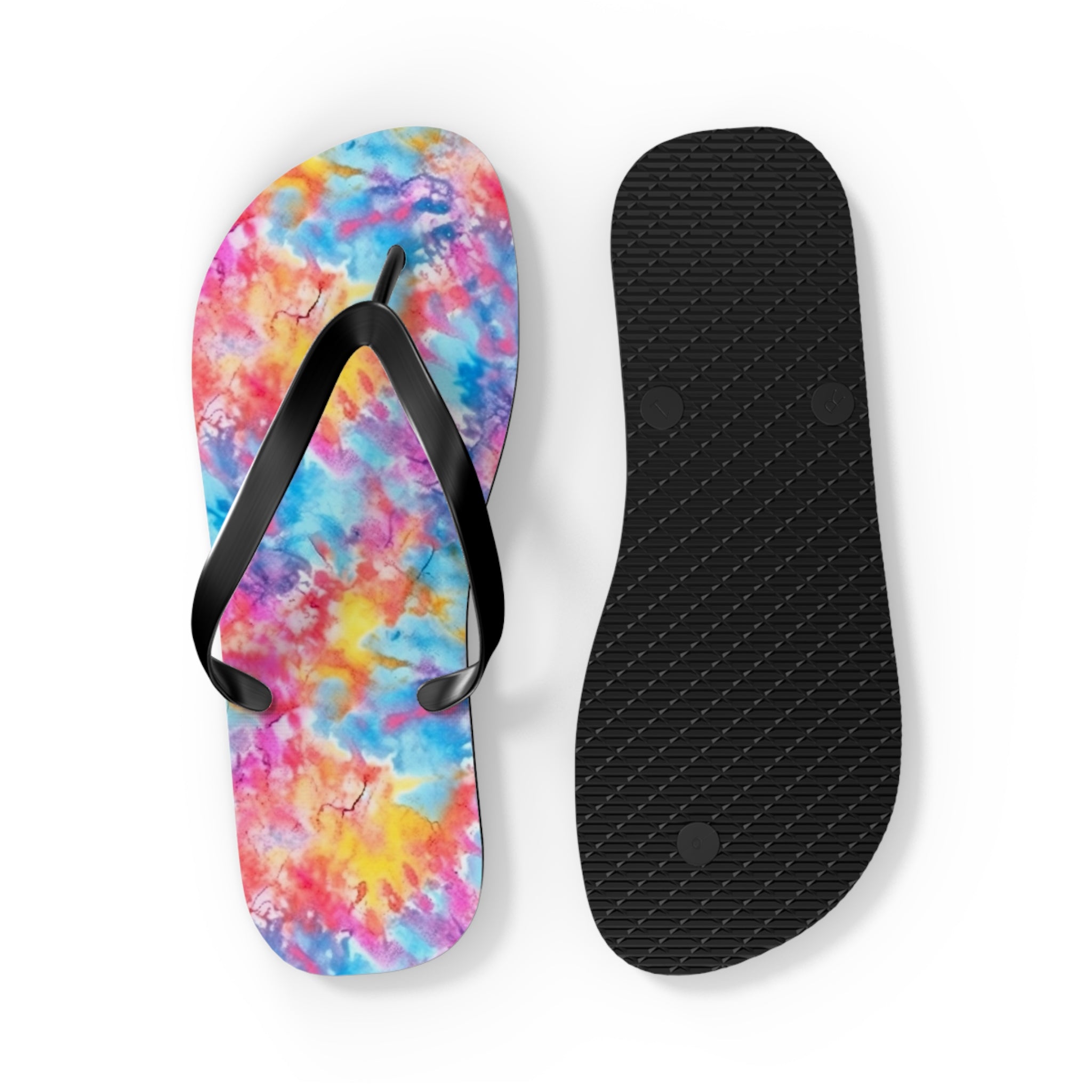 Flip Flops (AOP) - Tie Dye Designs 02