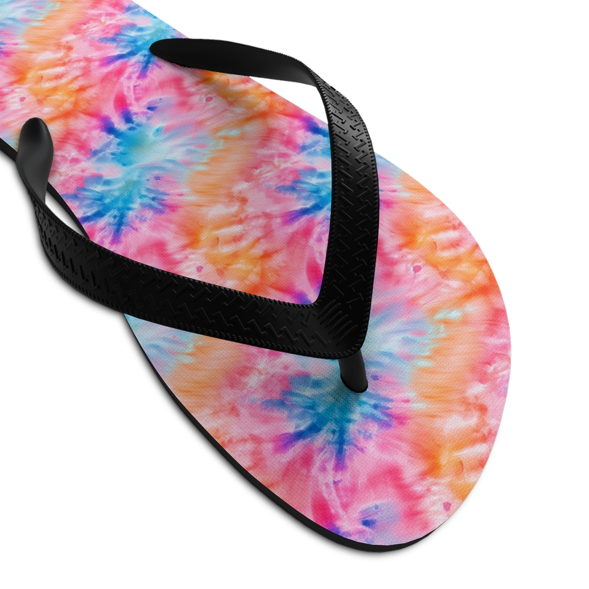 Unisex Flip-Flops (AOP) - Tie Dye Designs 01