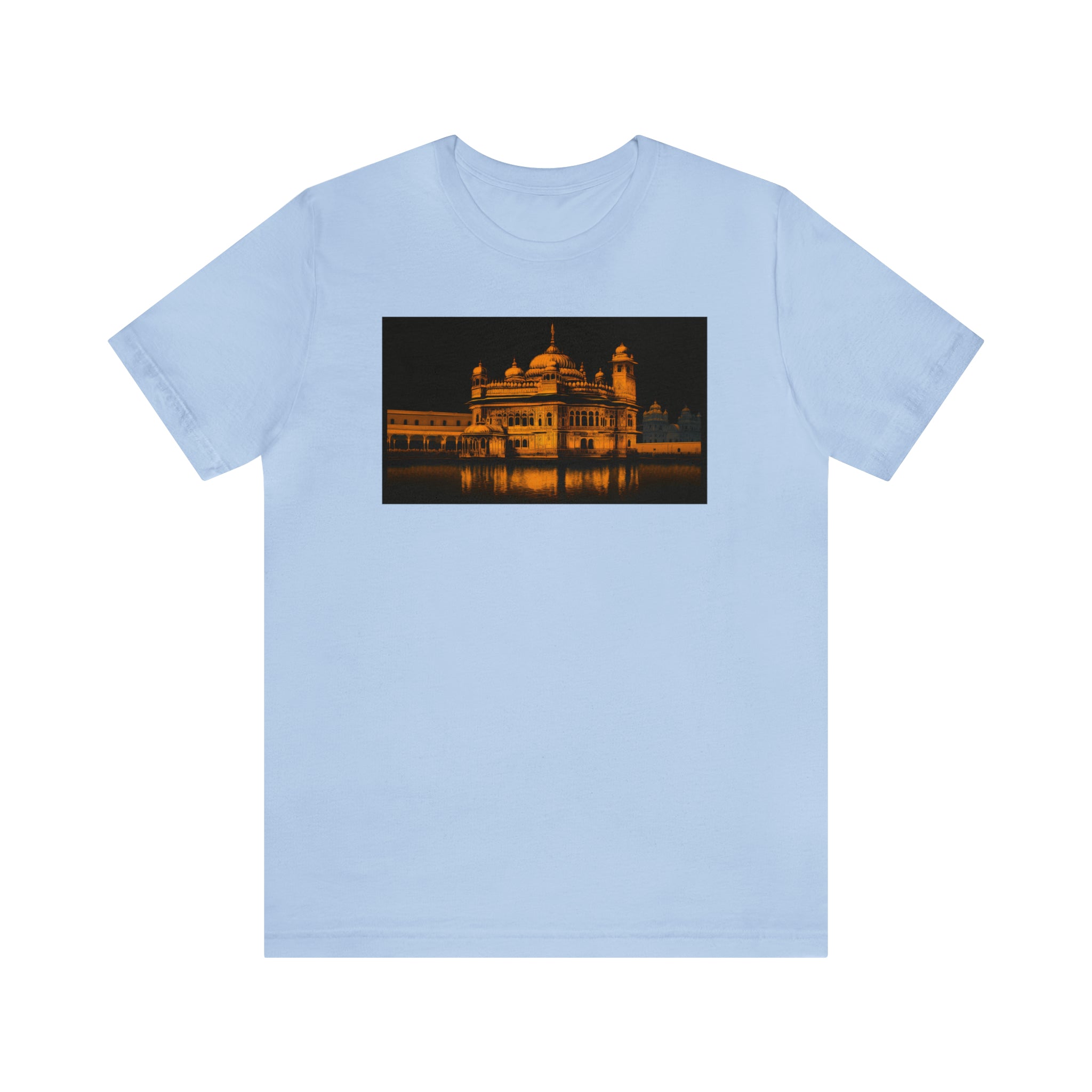 Unisex Jersey Short Sleeve Tee - Golden Temple, India