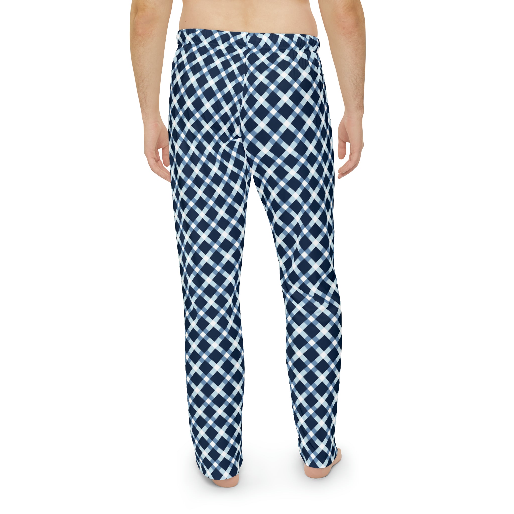 Men's Pajama Pants (AOP) - Seamless Checkered Designs 01