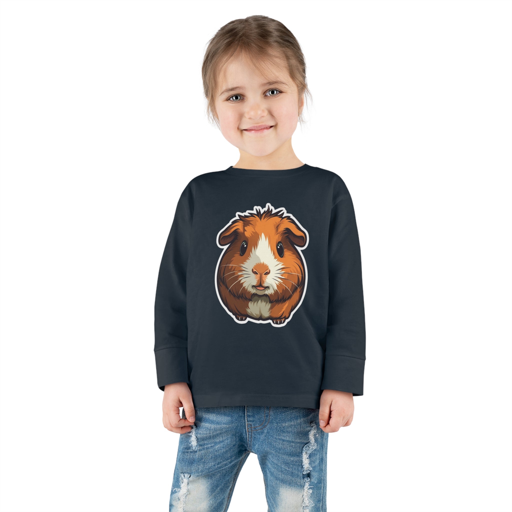 Toddler Long Sleeve Tee - Guinea Pig Pup