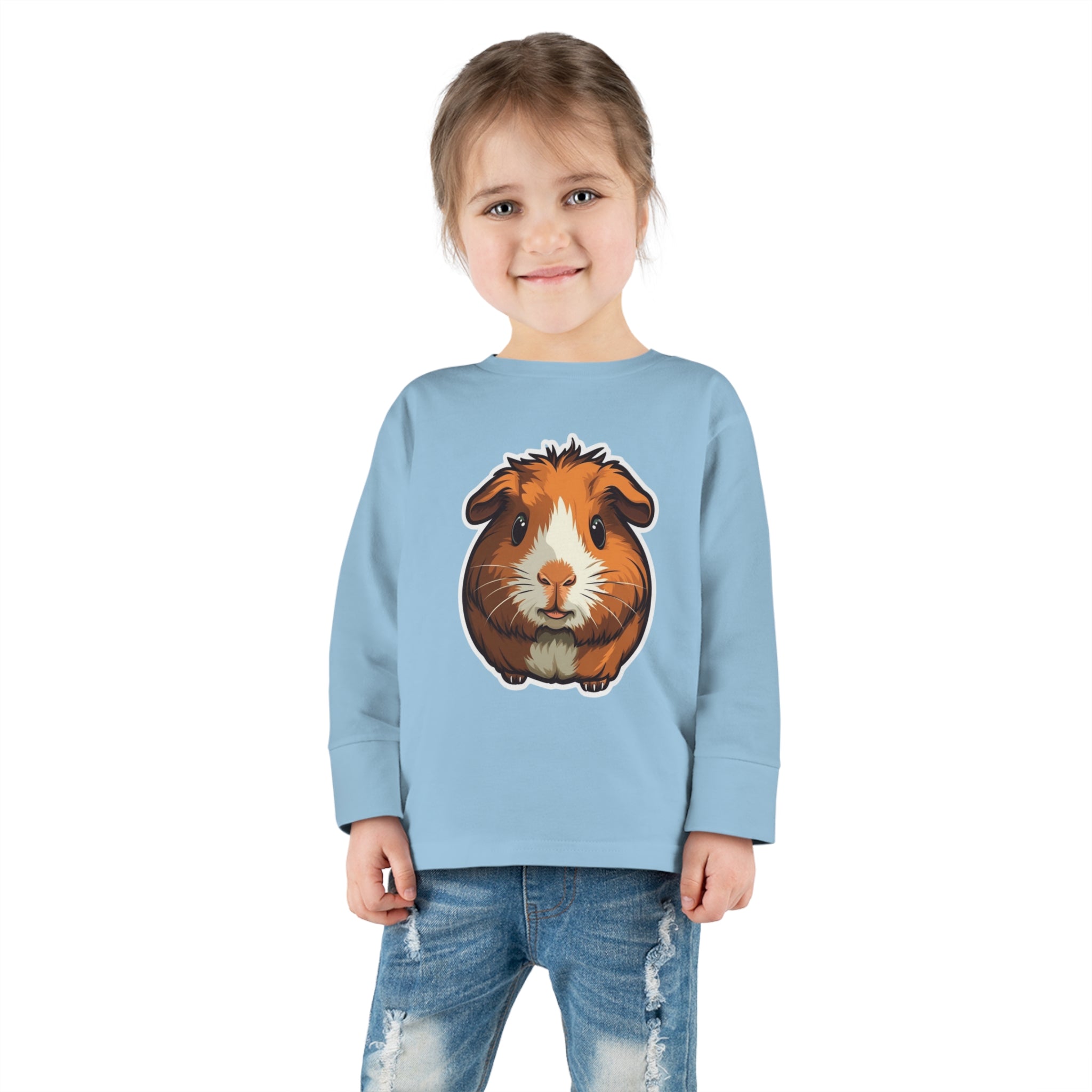 Toddler Long Sleeve Tee - Guinea Pig Pup