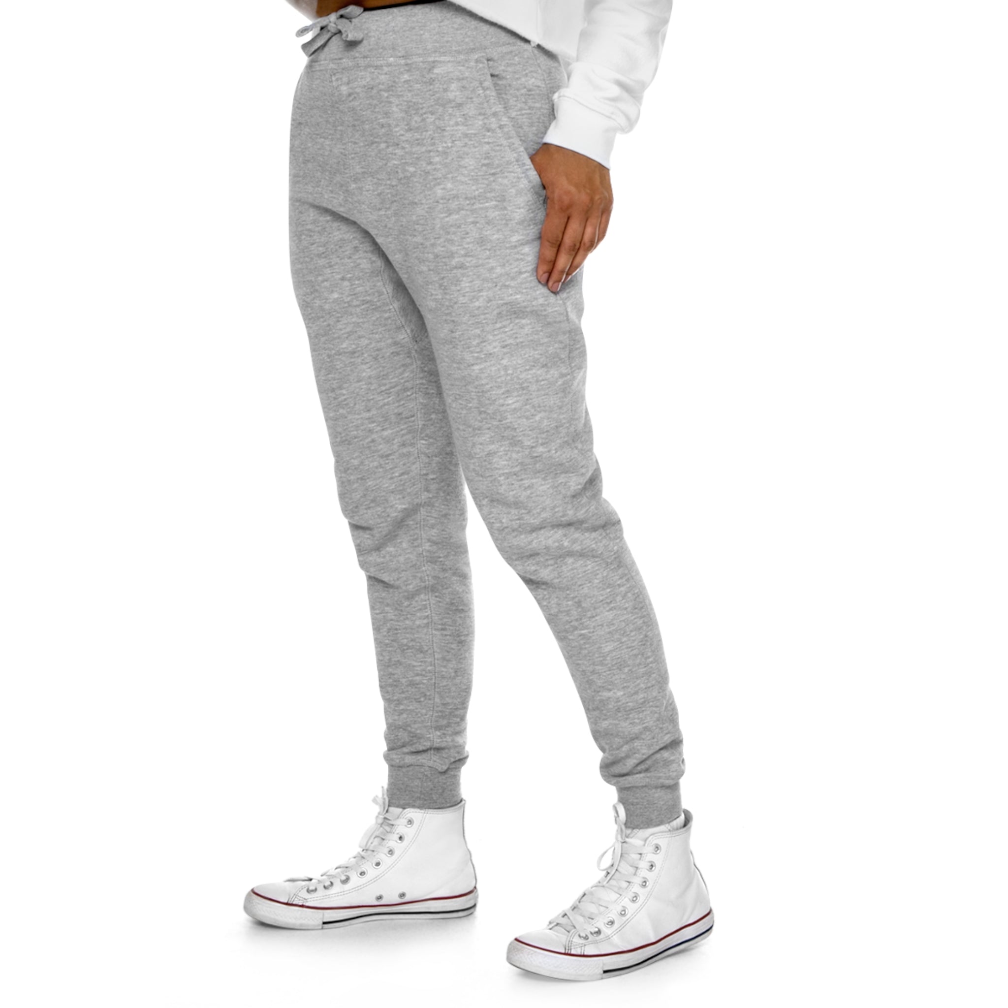 Premium Fleece Joggers - Pop Art Sailboat