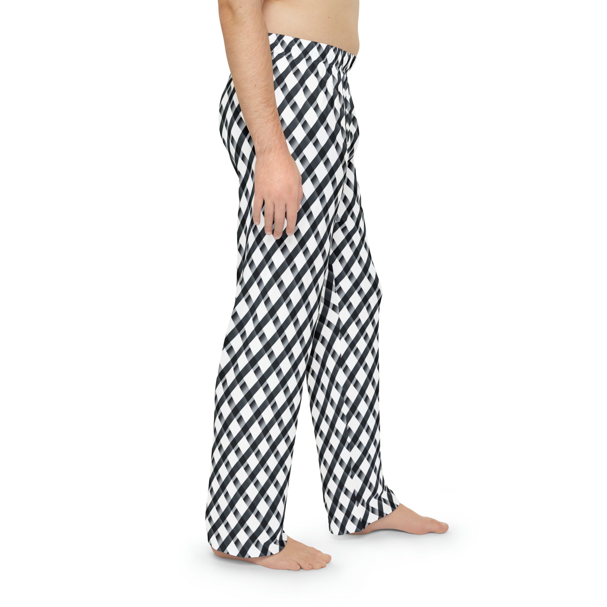 Men's Pajama Pants (AOP) - Seamless Checkered Designs 12