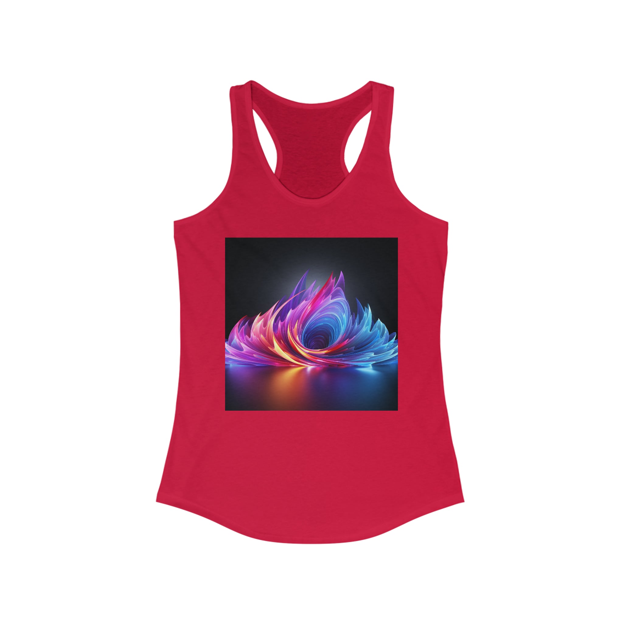 Women's Ideal Racerback Tank - Vector Art Design 32