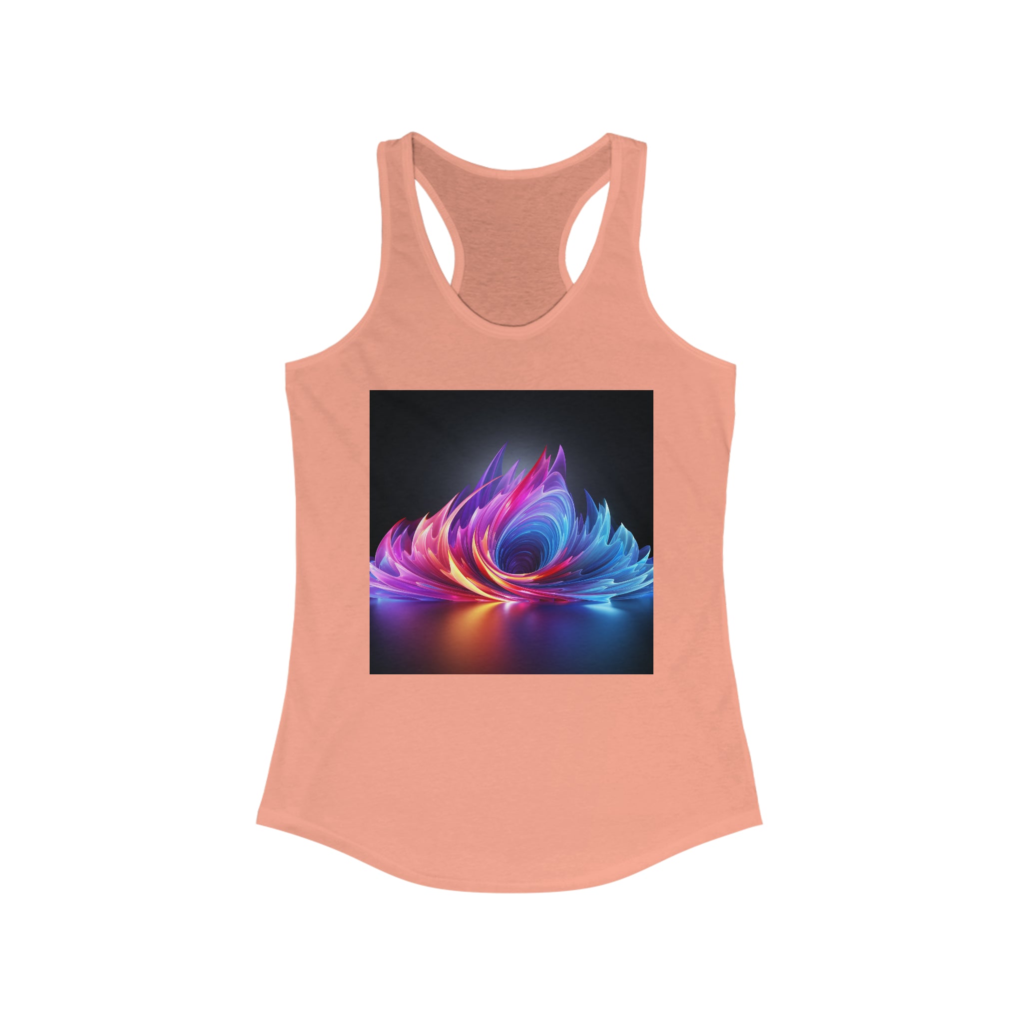 Women's Ideal Racerback Tank - Vector Art Design 32