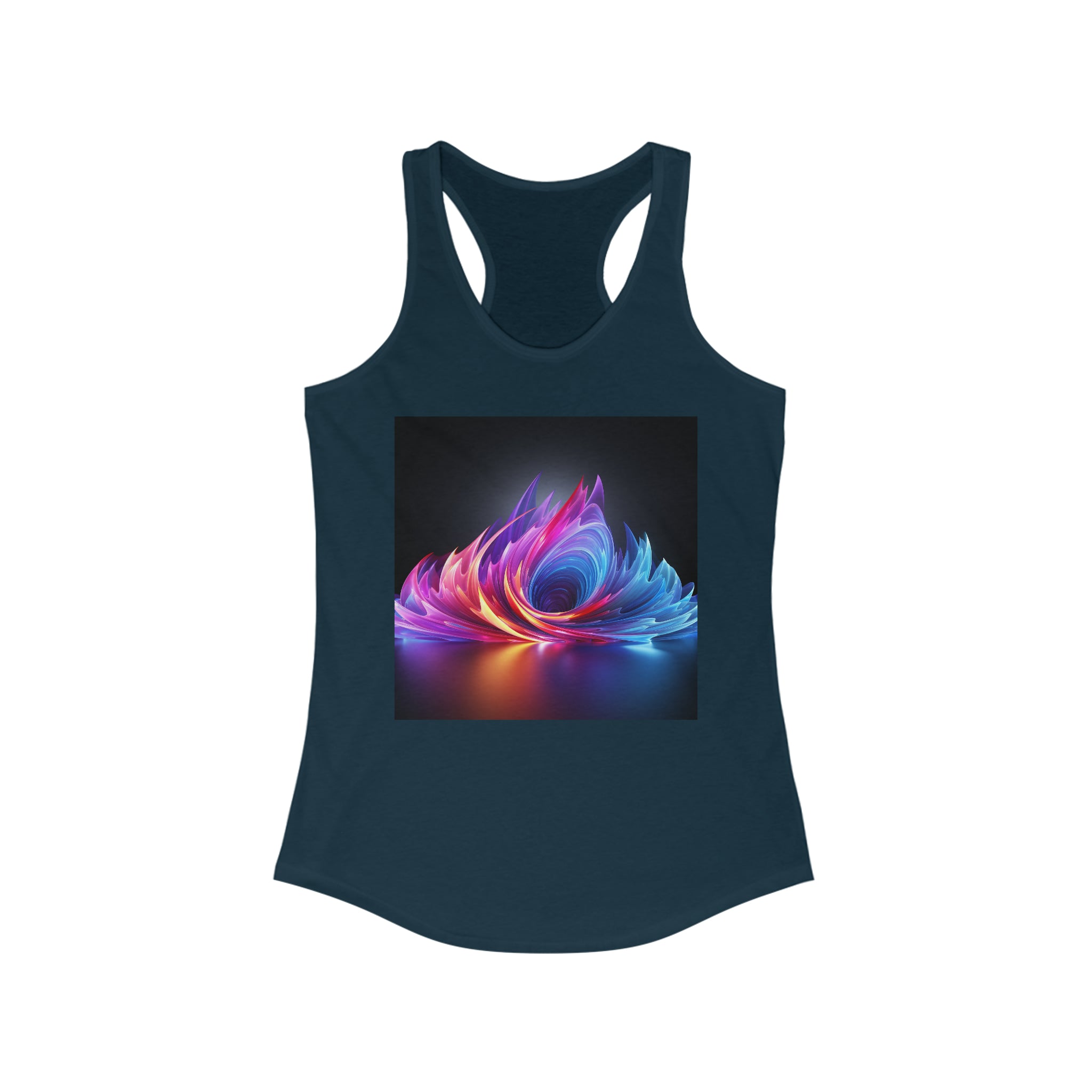 Women's Ideal Racerback Tank - Vector Art Design 32