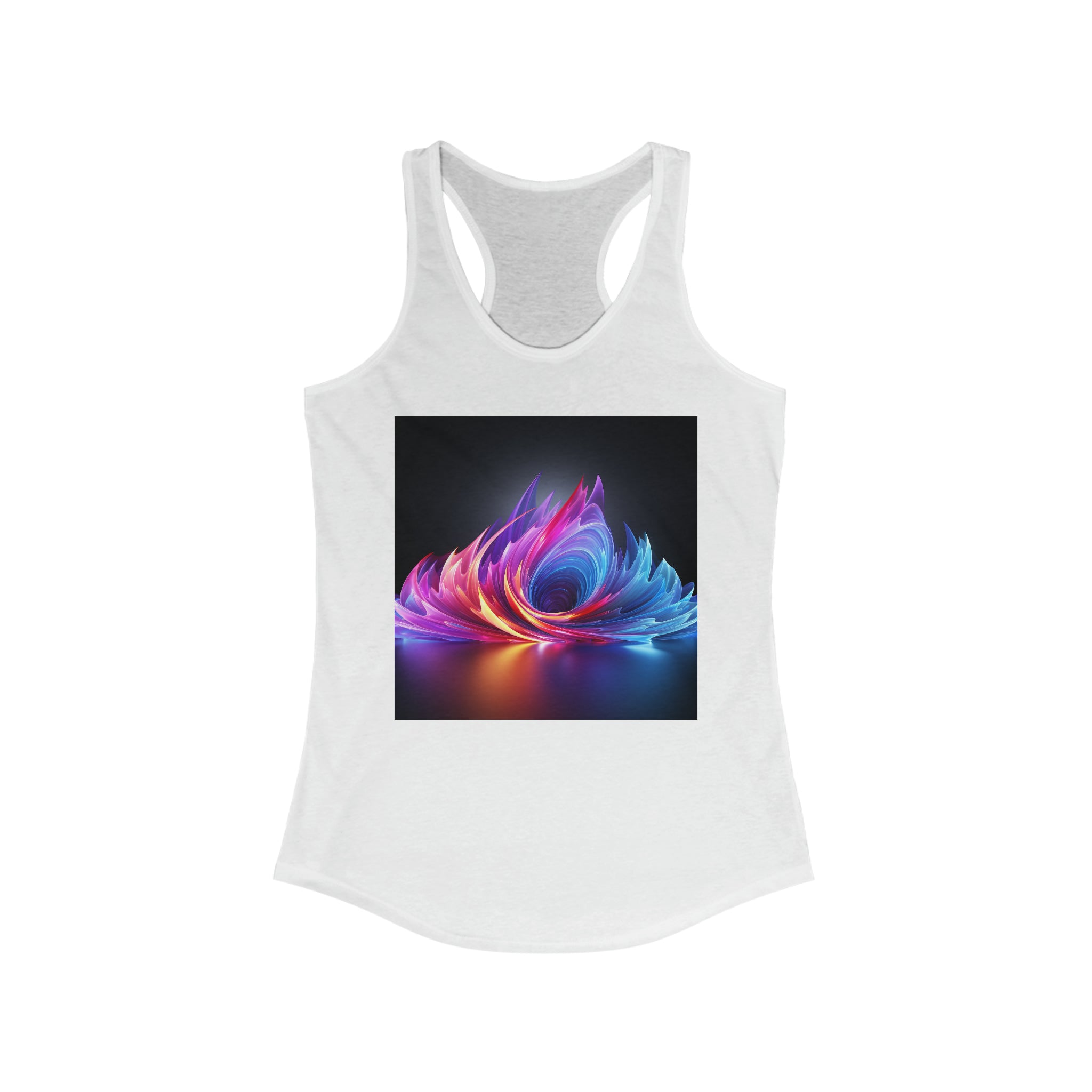 Women's Ideal Racerback Tank - Vector Art Design 32