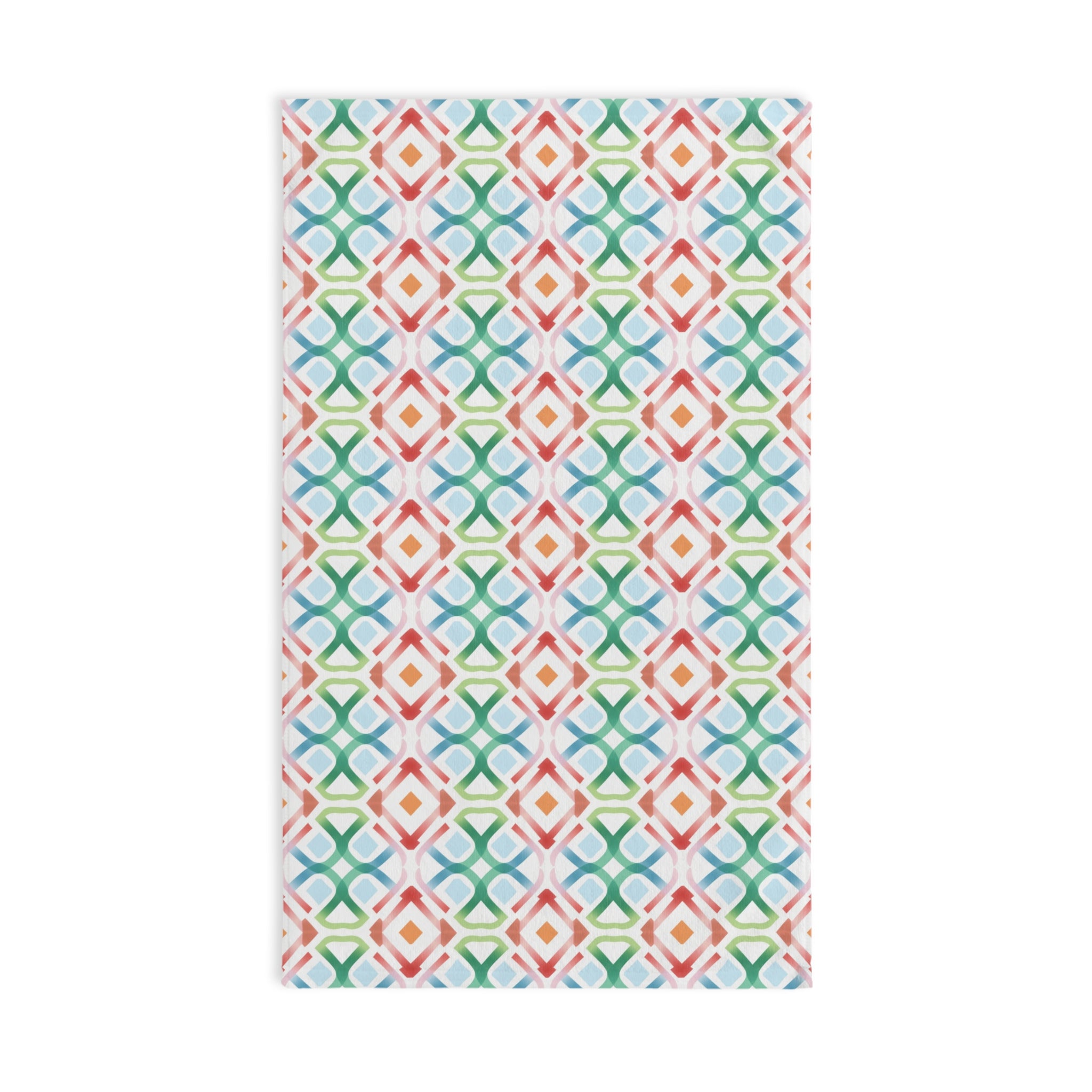 Hand Towel (AOP) - Seamless Minimalistic Pastel Designs 03