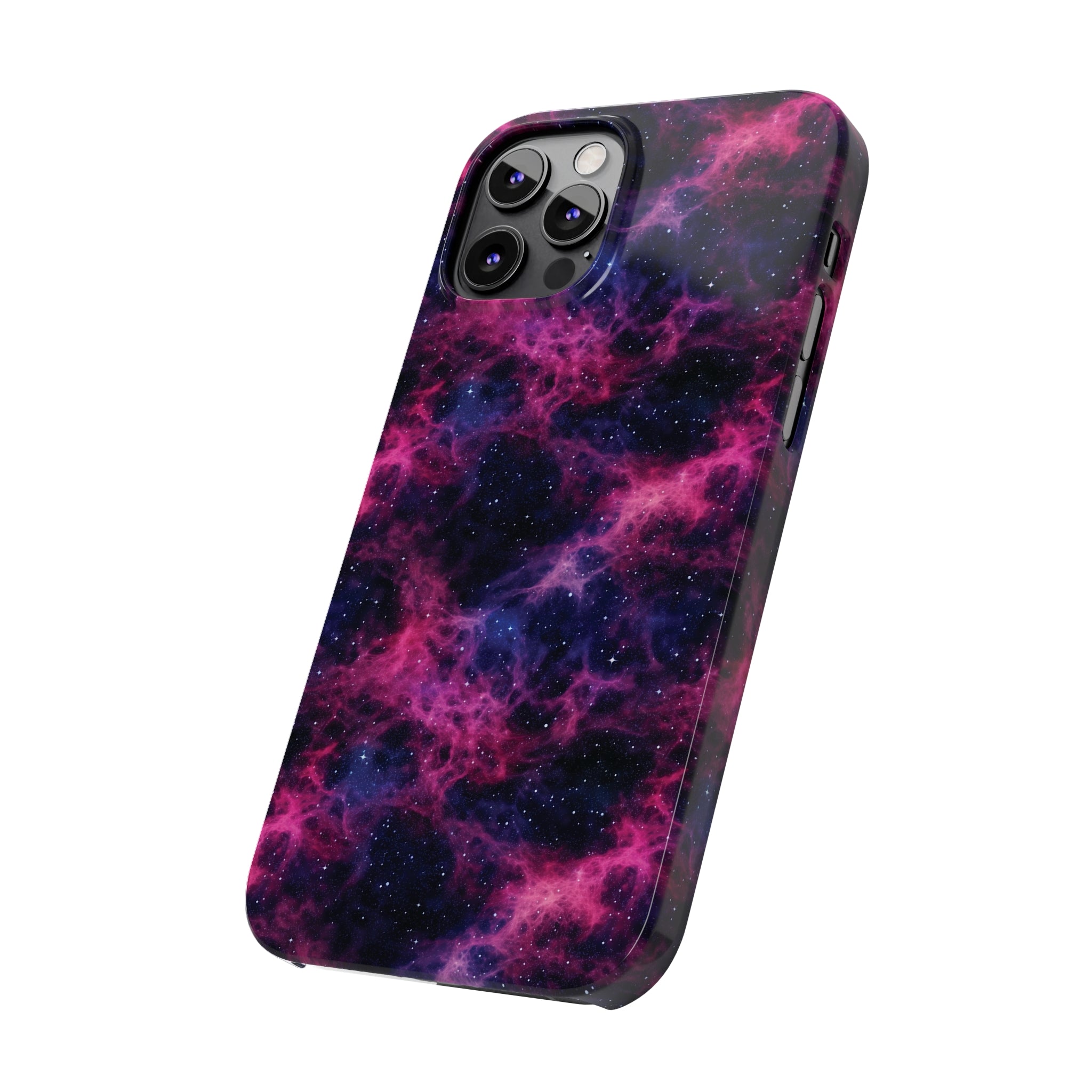 Slim Phone Cases (AOP) - Seamless Fantasy Galaxies 02