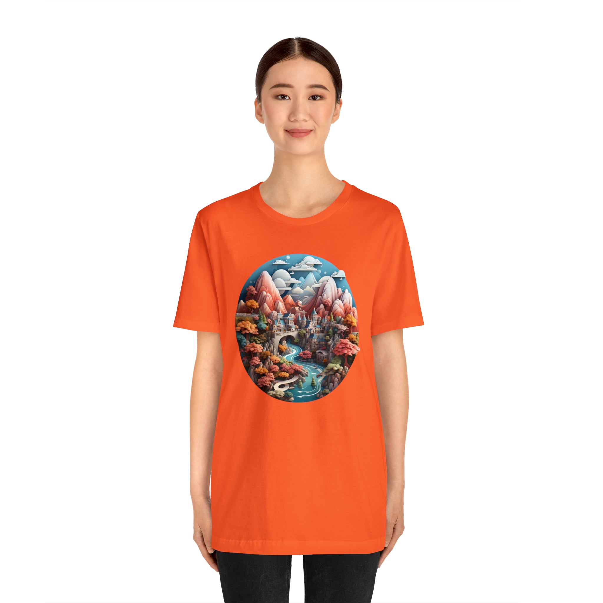 Unisex Jersey Short Sleeve Tee - Isometric Designs 01