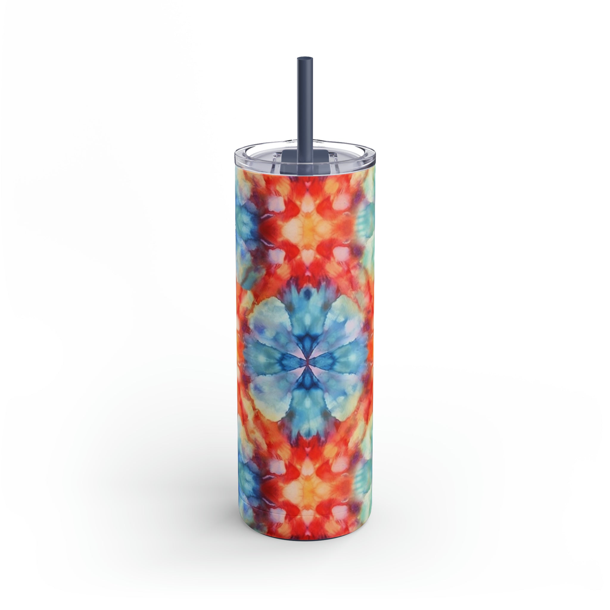 Maars Maker Skinny Matte Tumbler, 20oz - Tie Dye, Abstract Designs 03