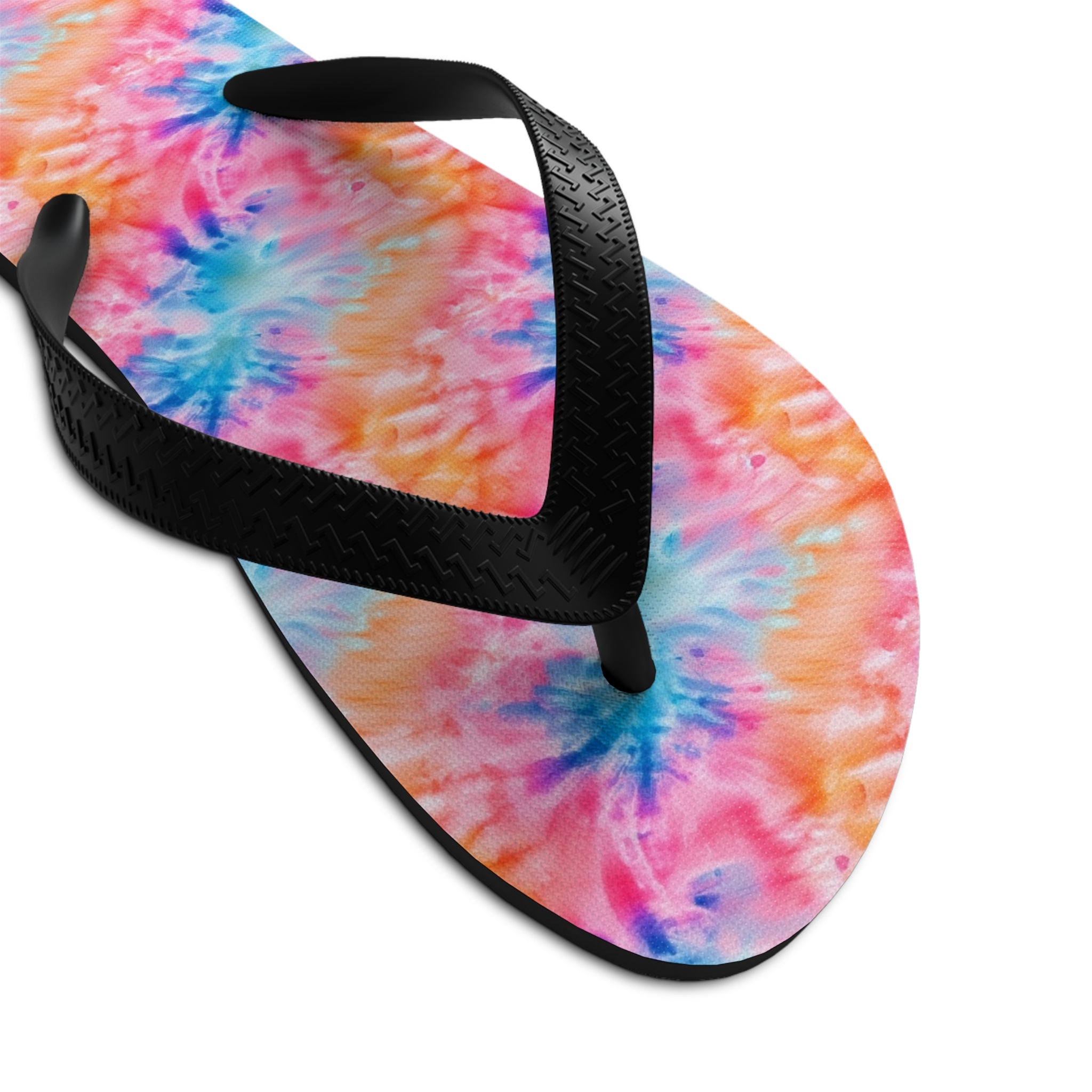 Unisex Flip-Flops (AOP) - Tie Dye Designs 01