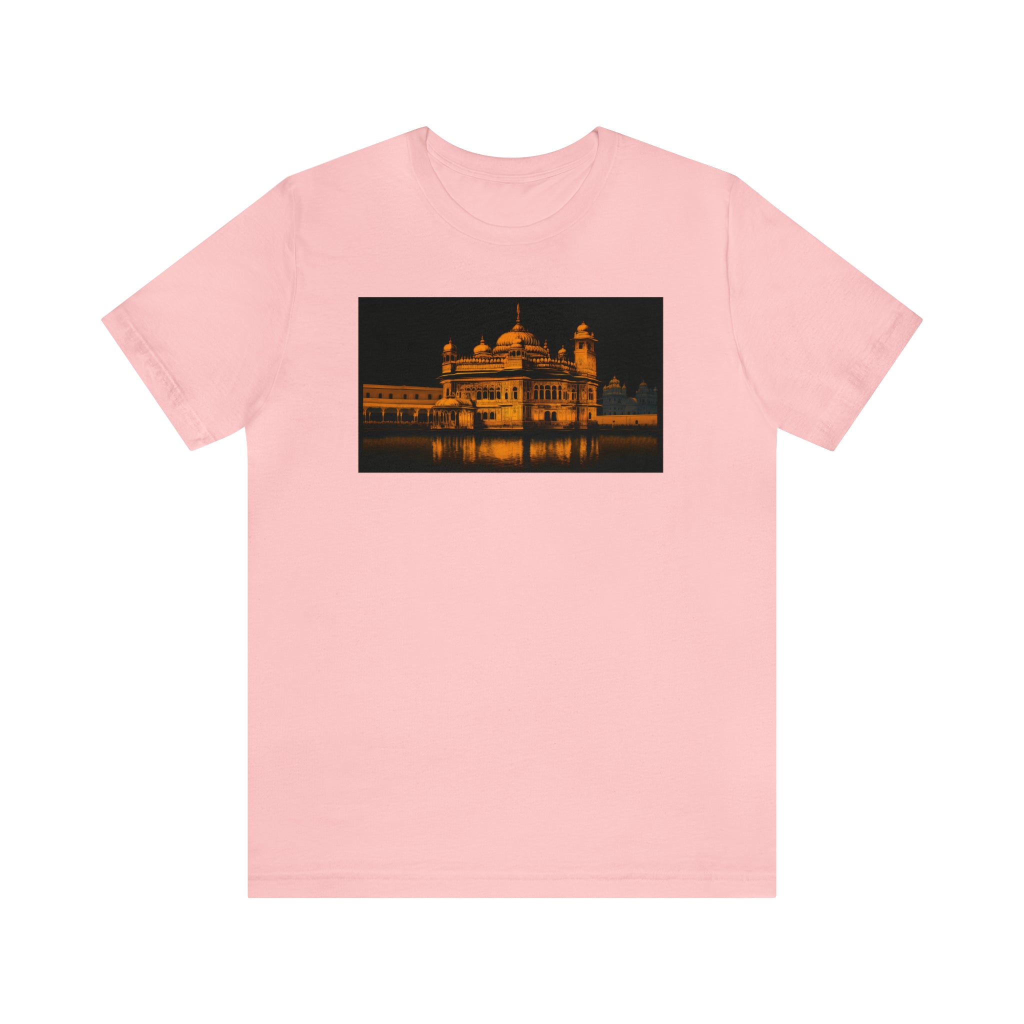 Unisex Jersey Short Sleeve Tee - Golden Temple, India