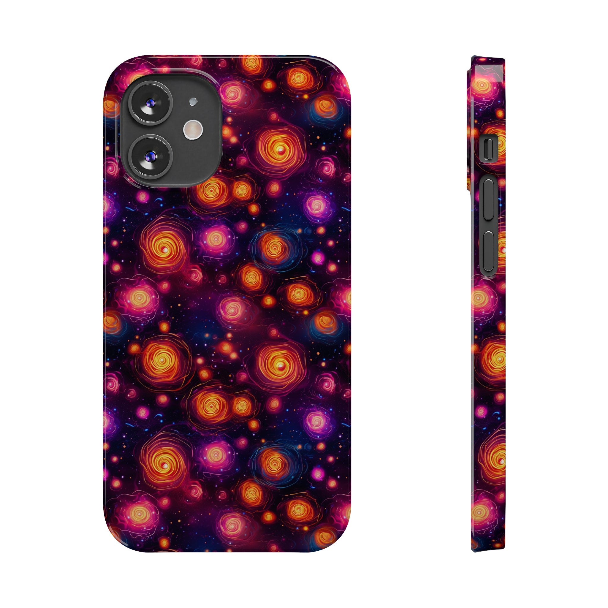 Slim Phone Cases (AOP) - Seamless Fantasy Galaxies 11