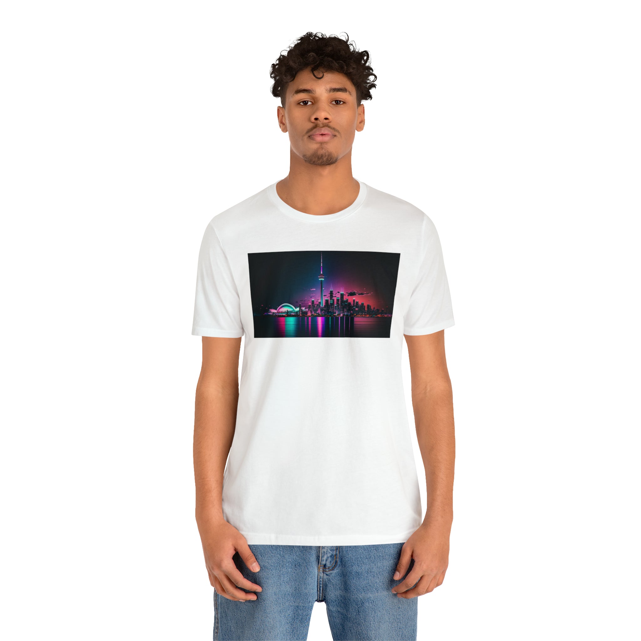 Unisex Jersey Short Sleeve Tee - CN Tower, Canada