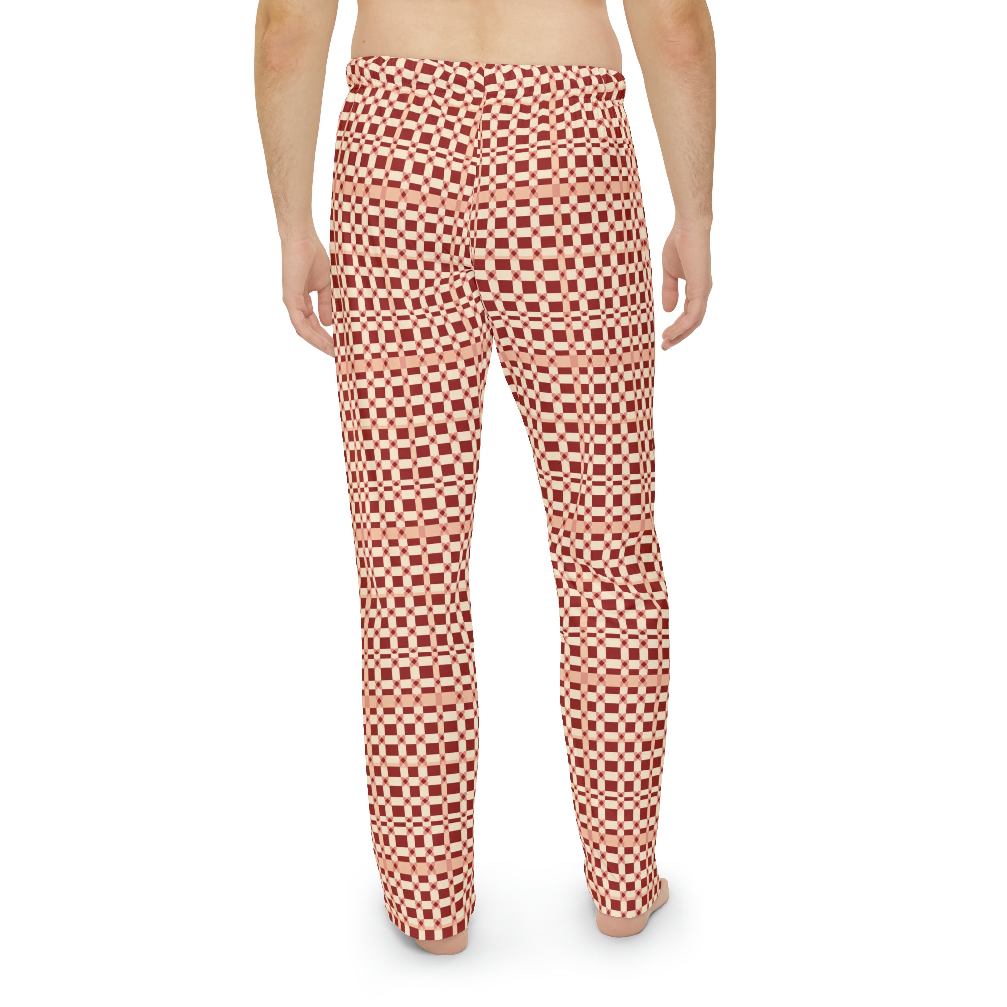 Men's Pajama Pants (AOP) - Seamless Checkered Designs 28