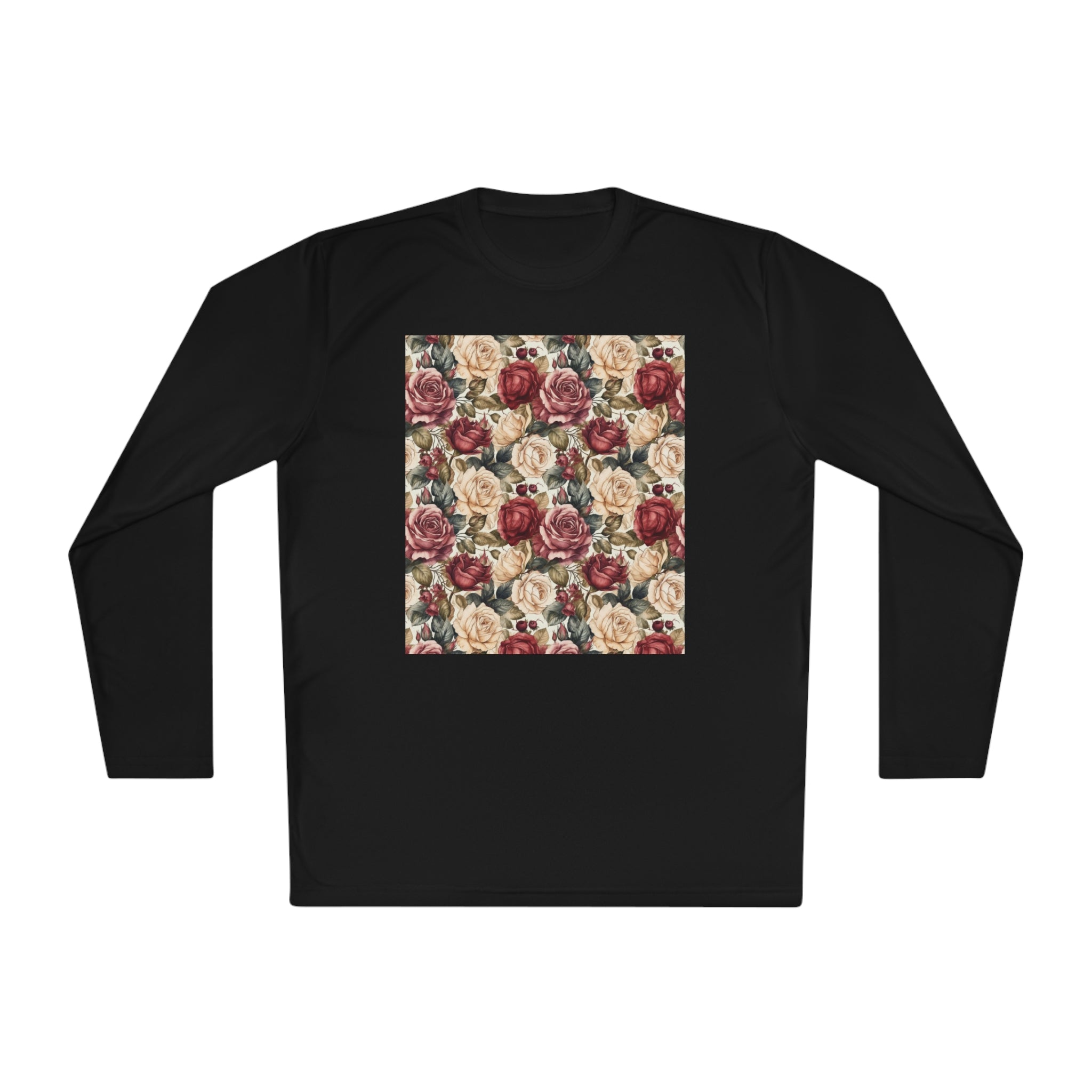 Unisex Lightweight Long Sleeve Tee (AOP) - Abstract Designs 14