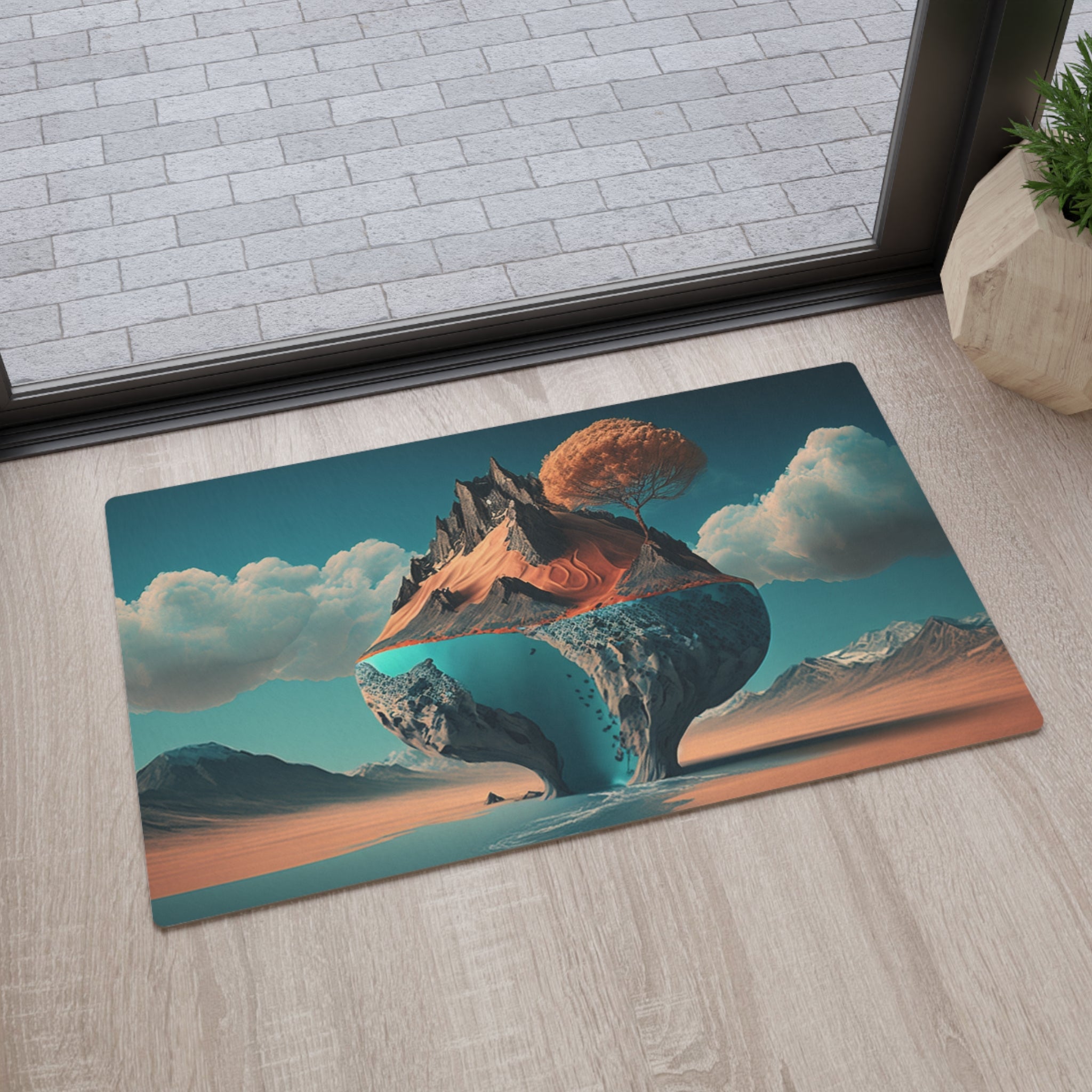 Floor Mat - Surrealist Digital Designs 05