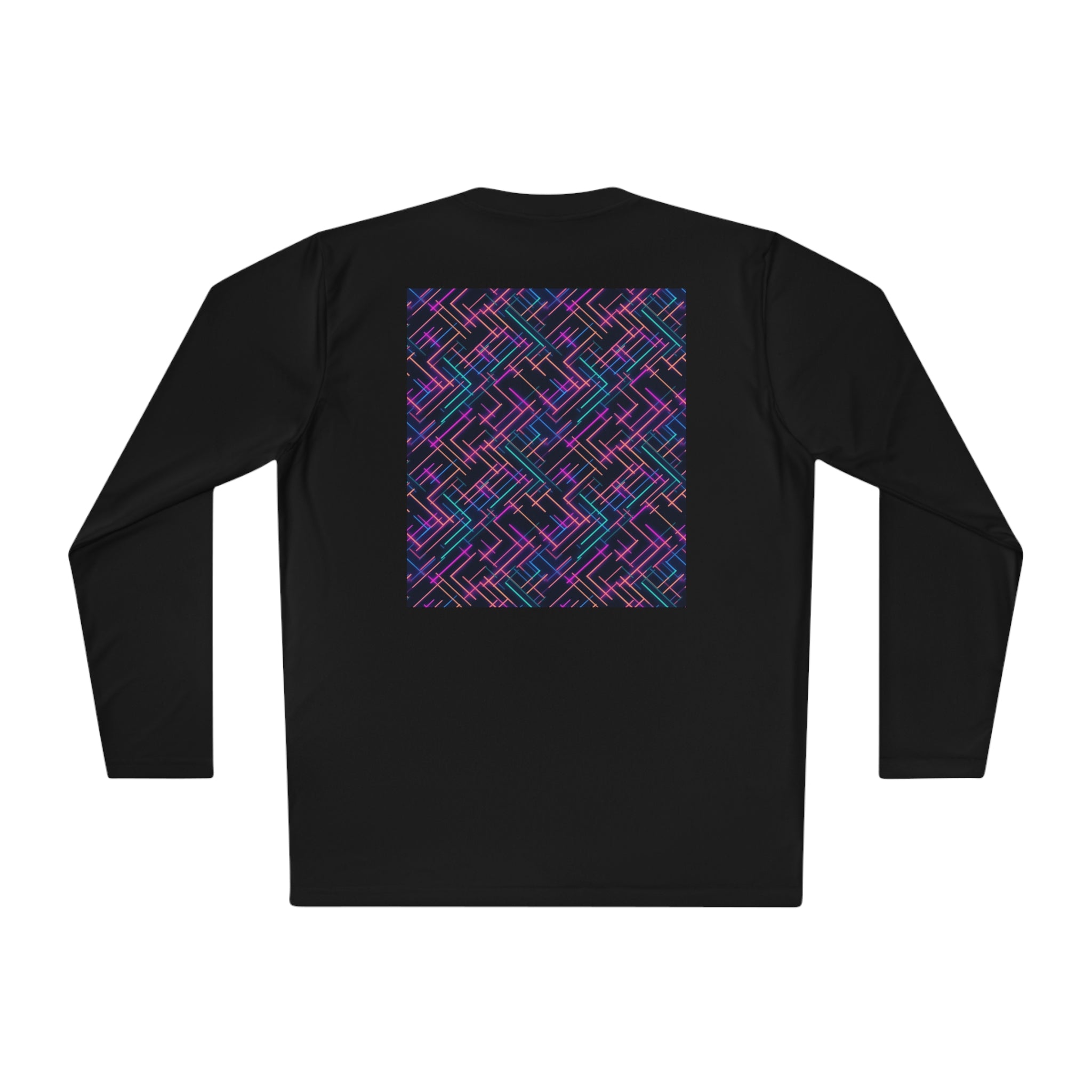 Unisex Lightweight Long Sleeve Tee (AOP) - Abstract Designs 05