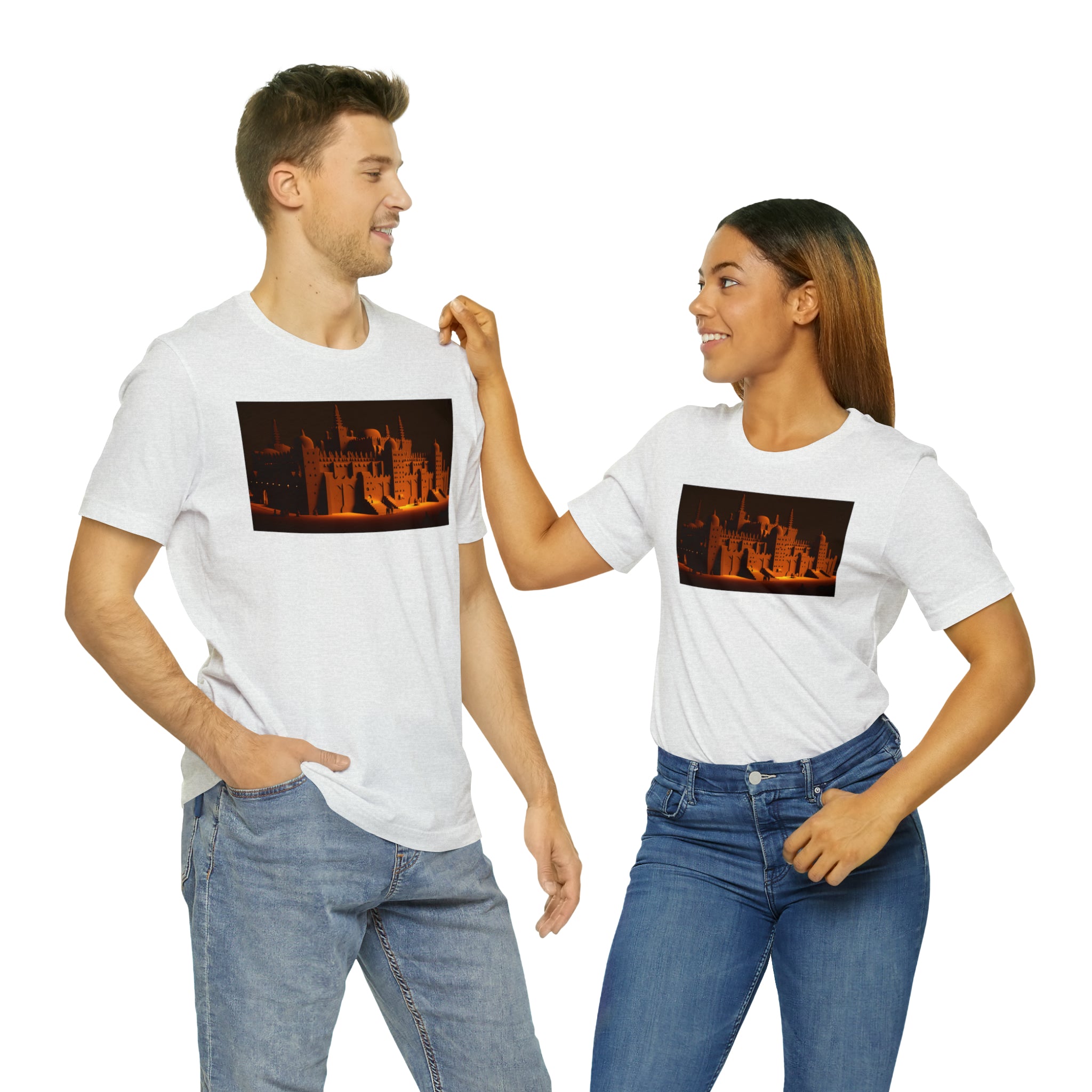 Unisex Jersey Short Sleeve Tee - Great Mosque of Djenné, Mali