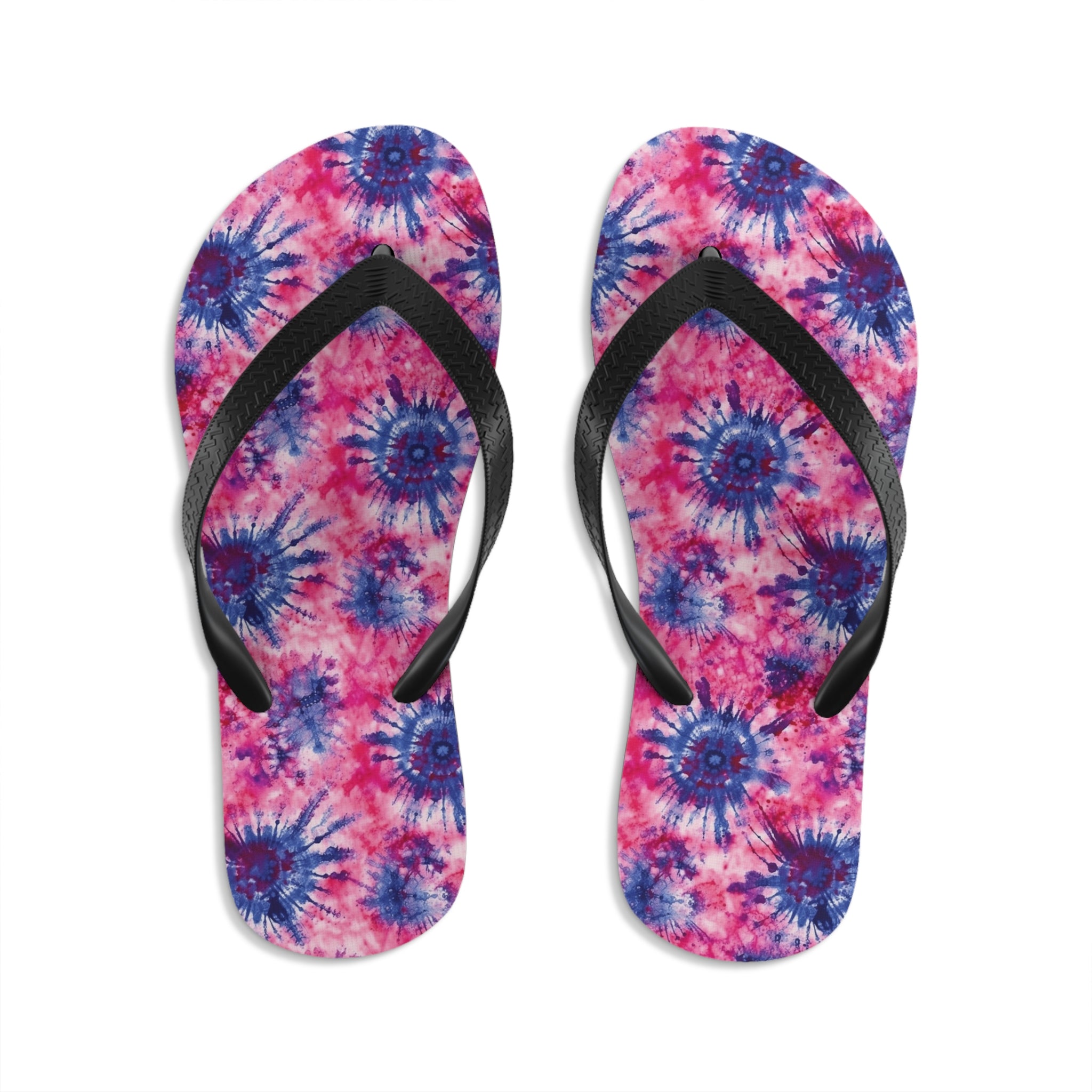 Unisex Flip-Flops (AOP) - Tie Dye Designs 03