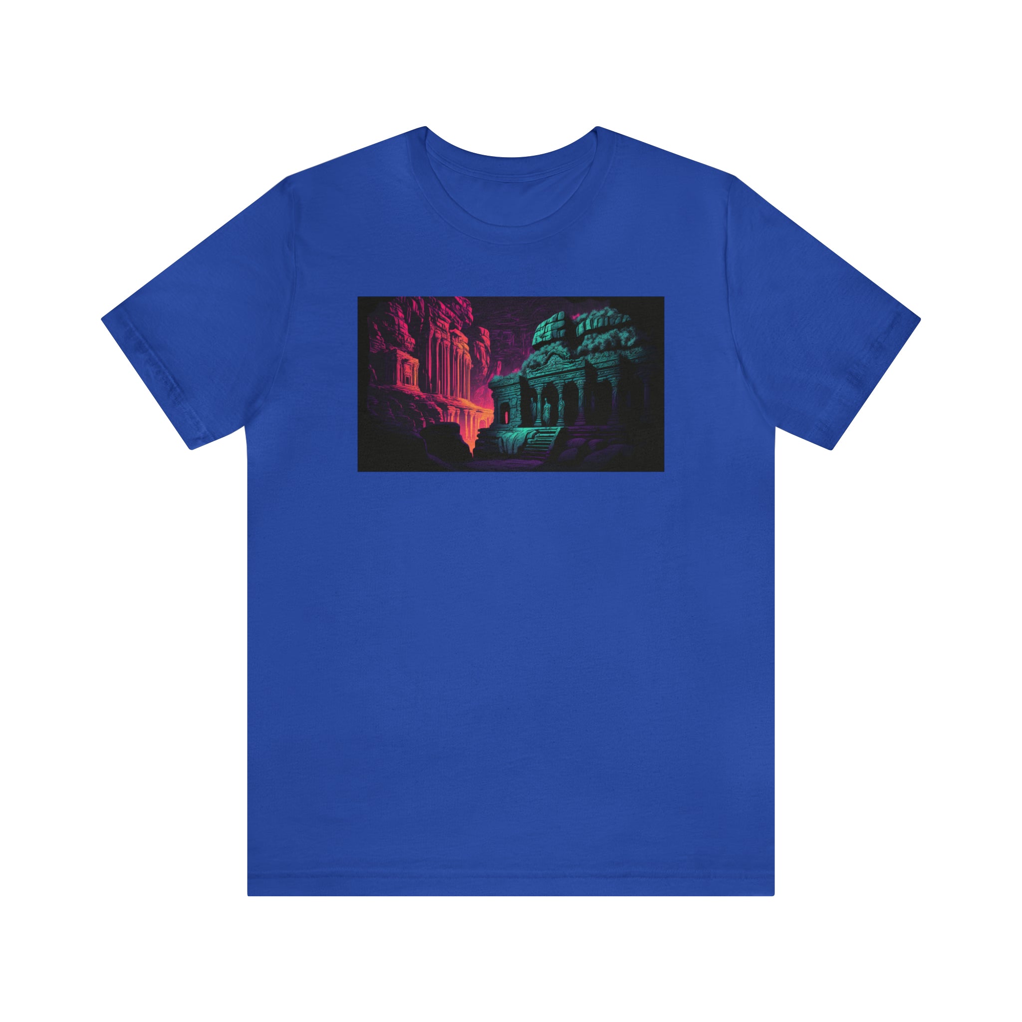 Unisex Jersey Short Sleeve Tee - Ellora Caves, India