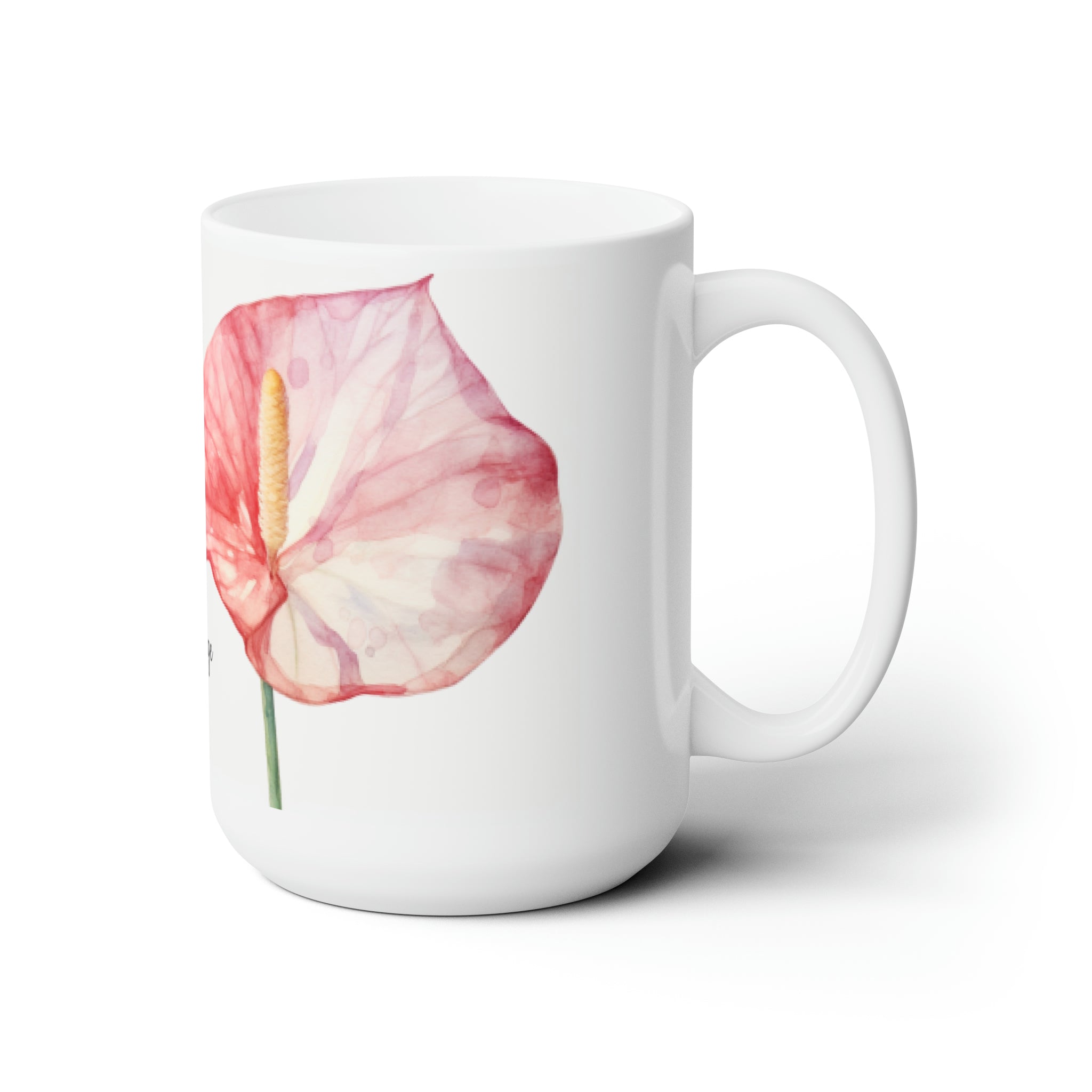 Ceramic Mug 15oz - Anthurium