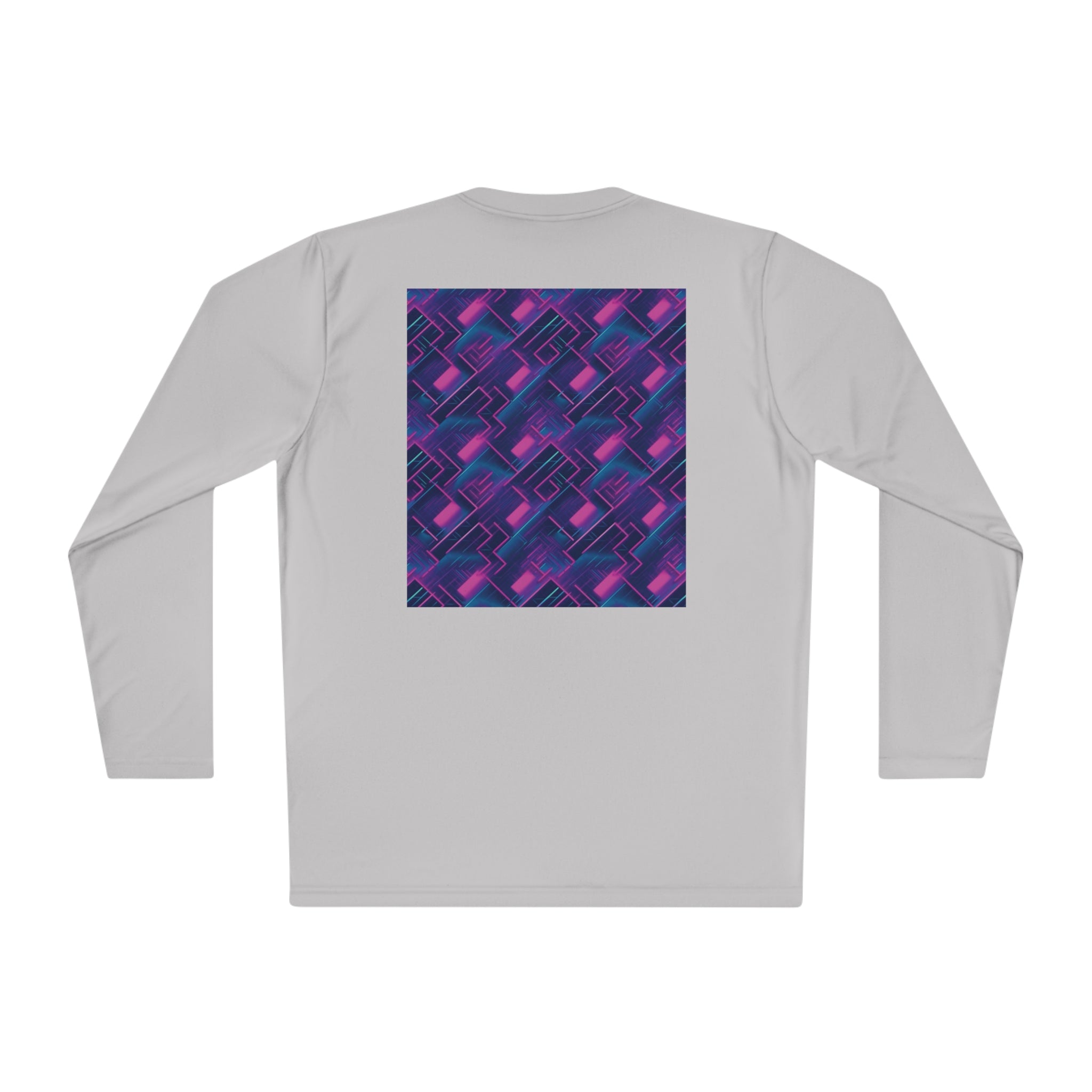 Unisex Lightweight Long Sleeve Tee (AOP) - Abstract Designs 04