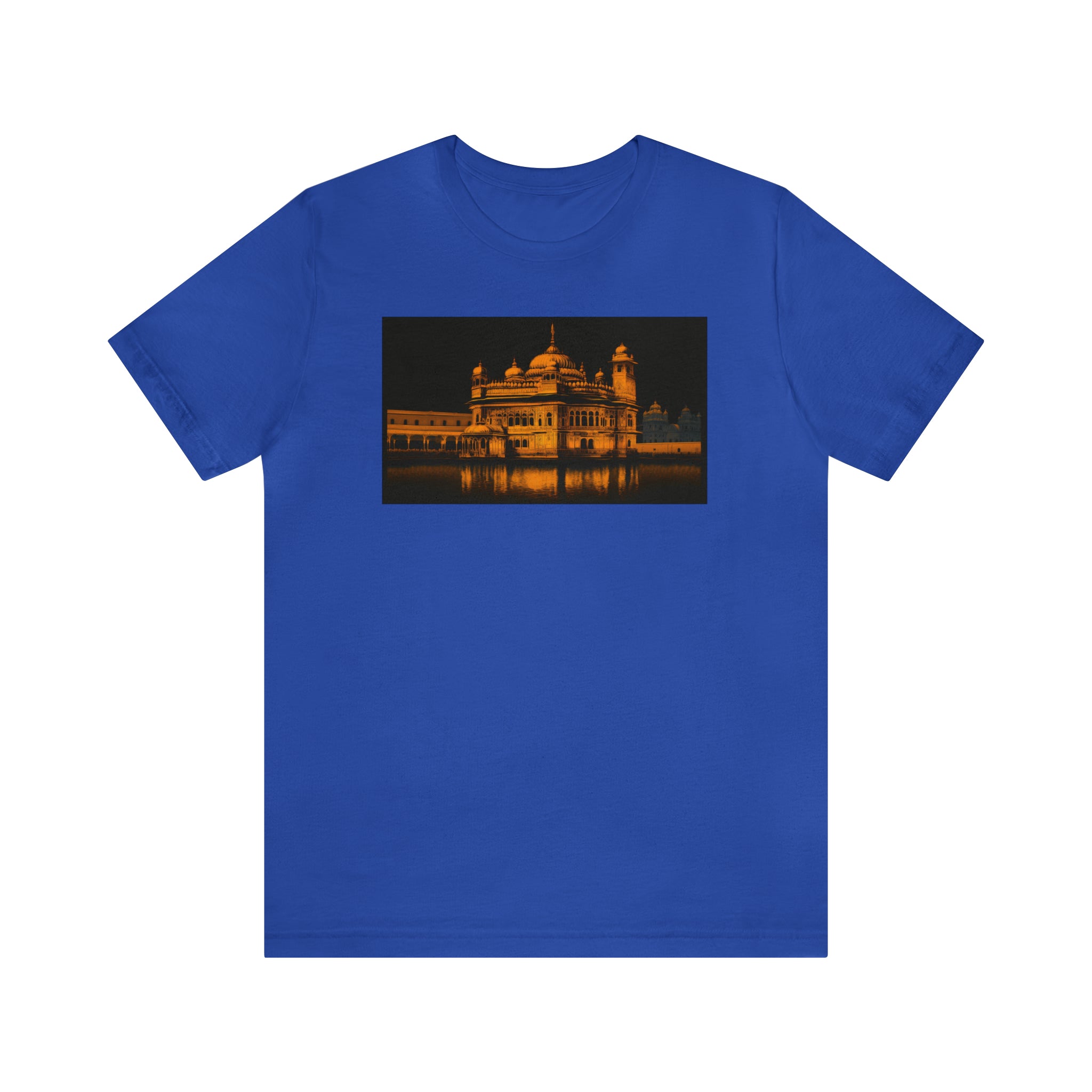 Unisex Jersey Short Sleeve Tee - Golden Temple, India