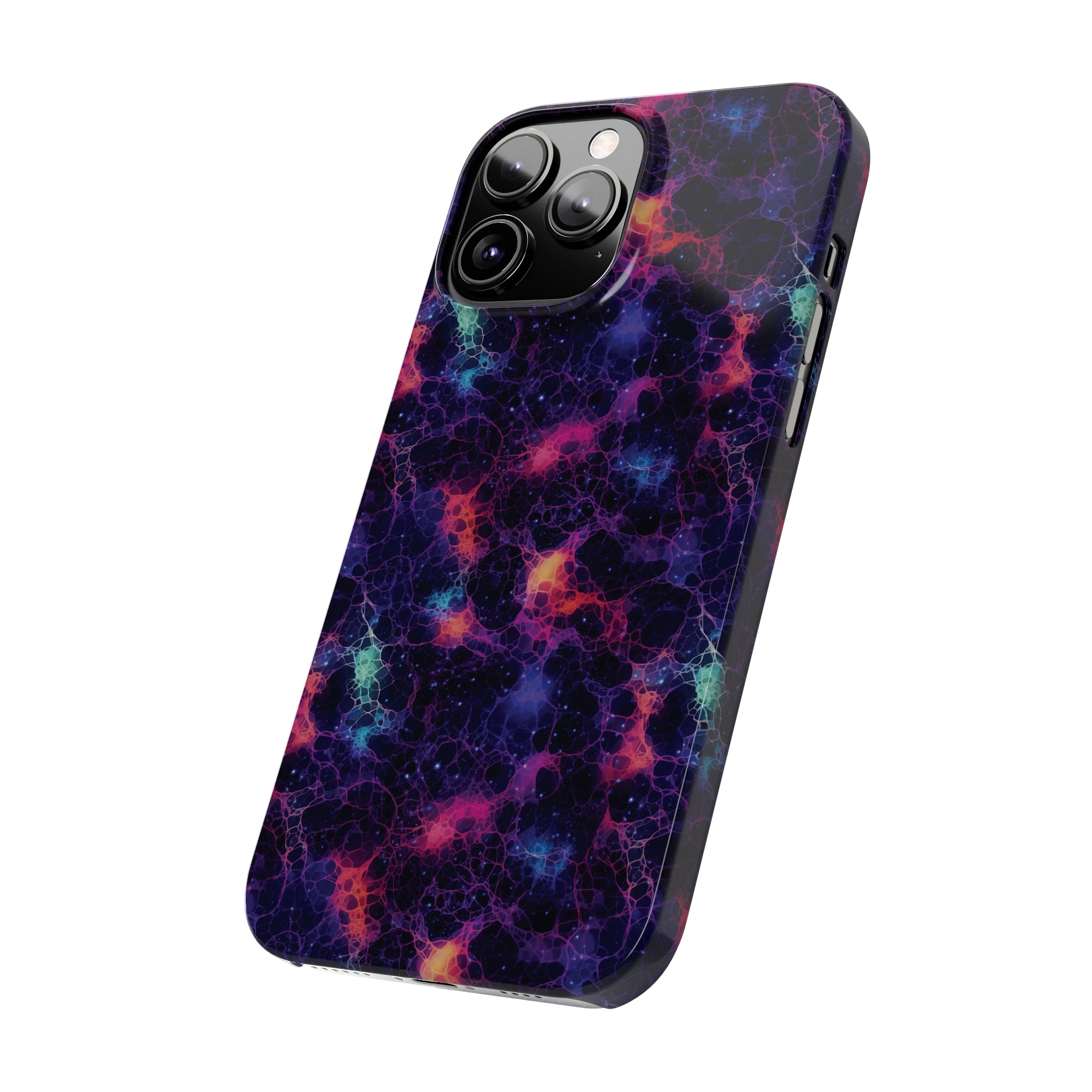 Slim Phone Cases (AOP) - Seamless Fantasy Galaxies 08