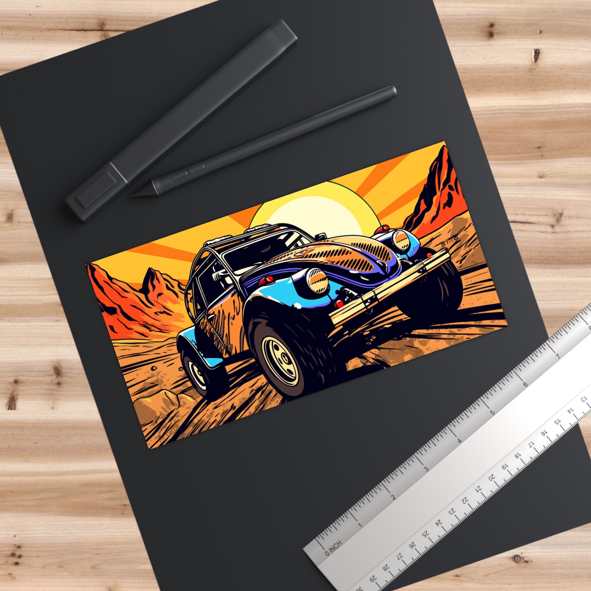 Bumper Stickers - Pop Art Designs, Dune Buggy