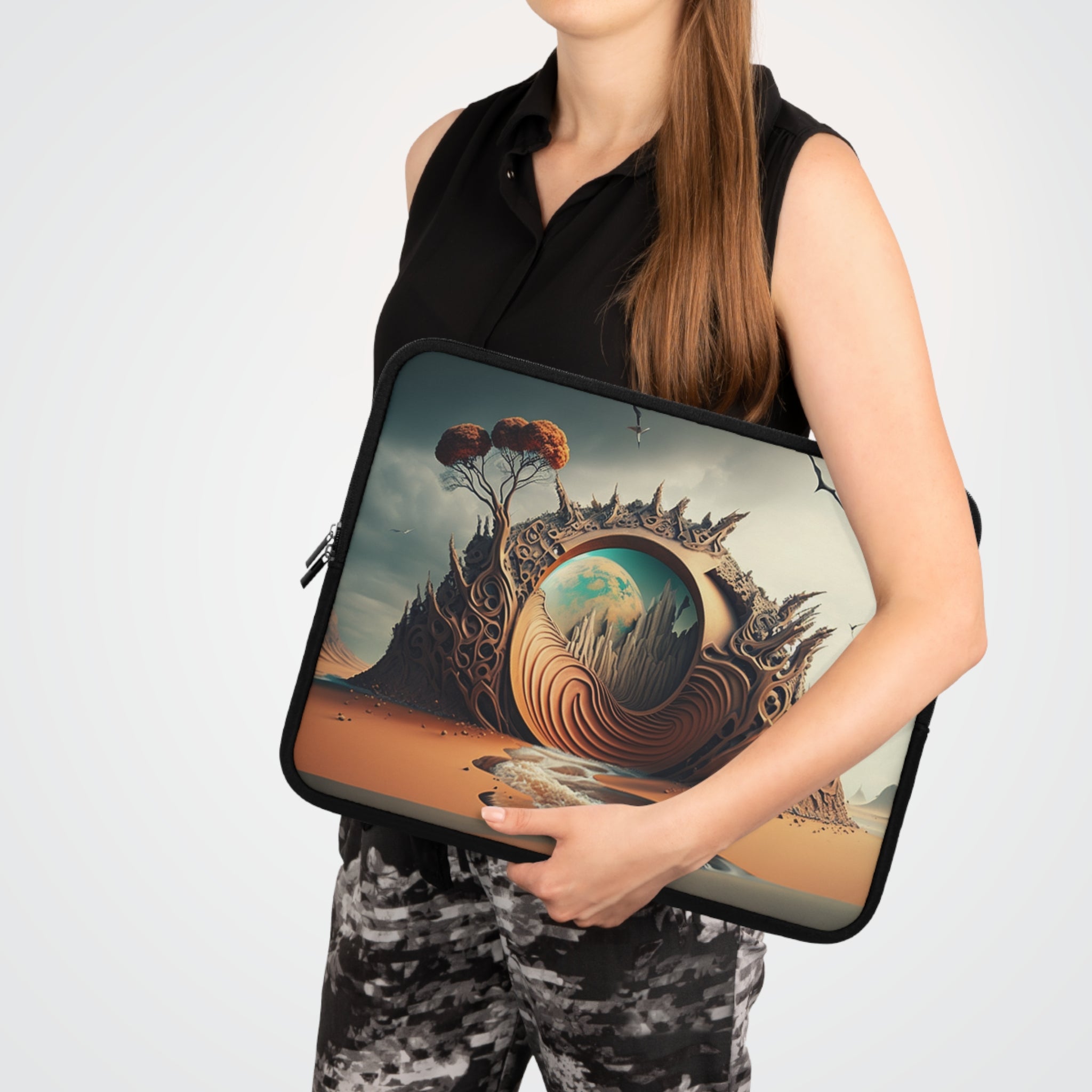 Laptop Sleeve - Surrealist Digital Designs 10