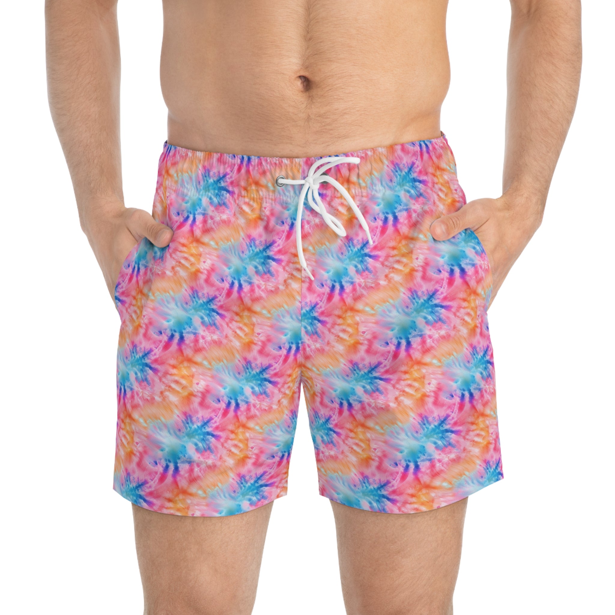 Swim Trunks (AOP) - Seamless Tie Dye Designs 01