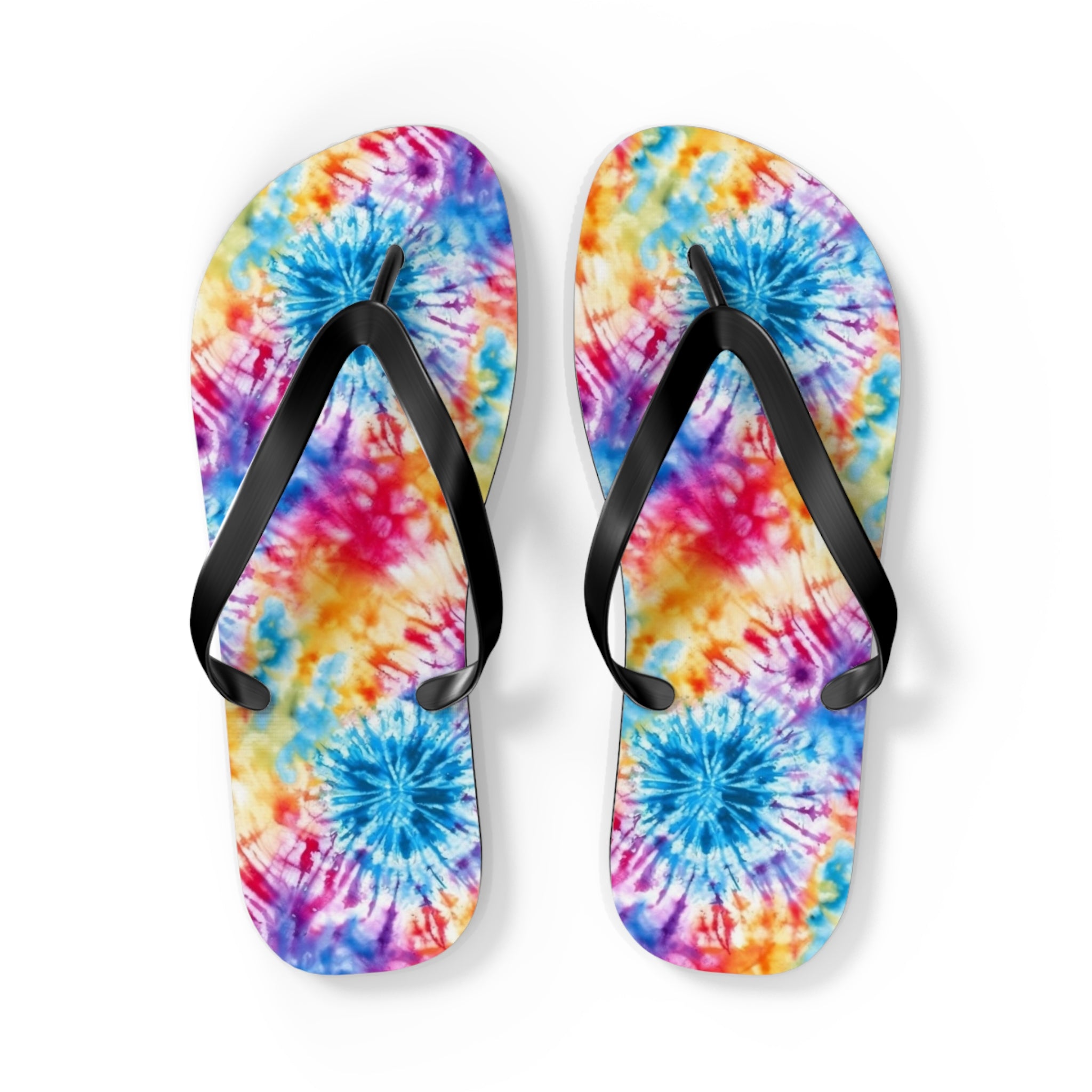 Flip Flops (AOP) - Tie Dye Designs 03