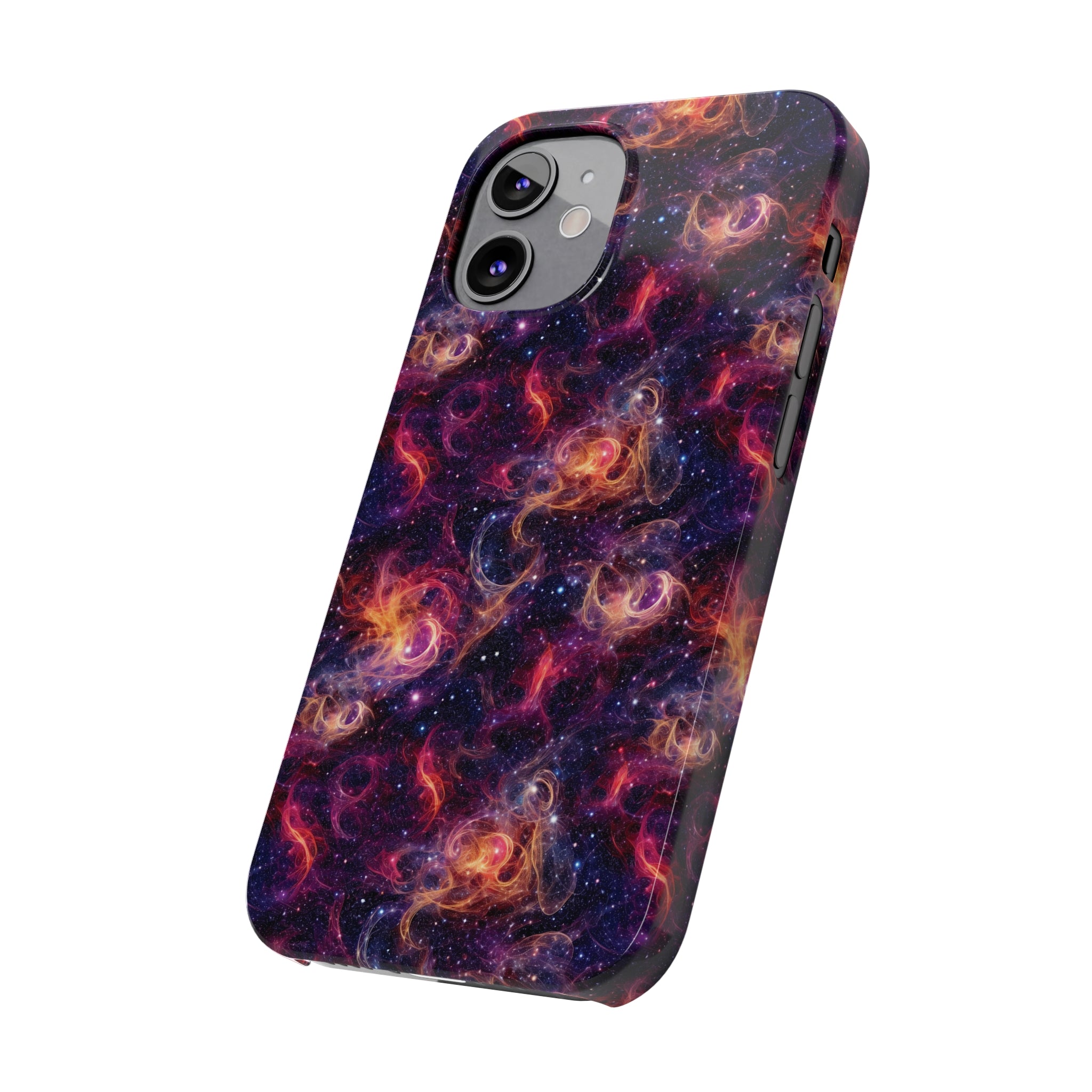 Slim Phone Cases (AOP) - Seamless Fantasy Galaxies 01