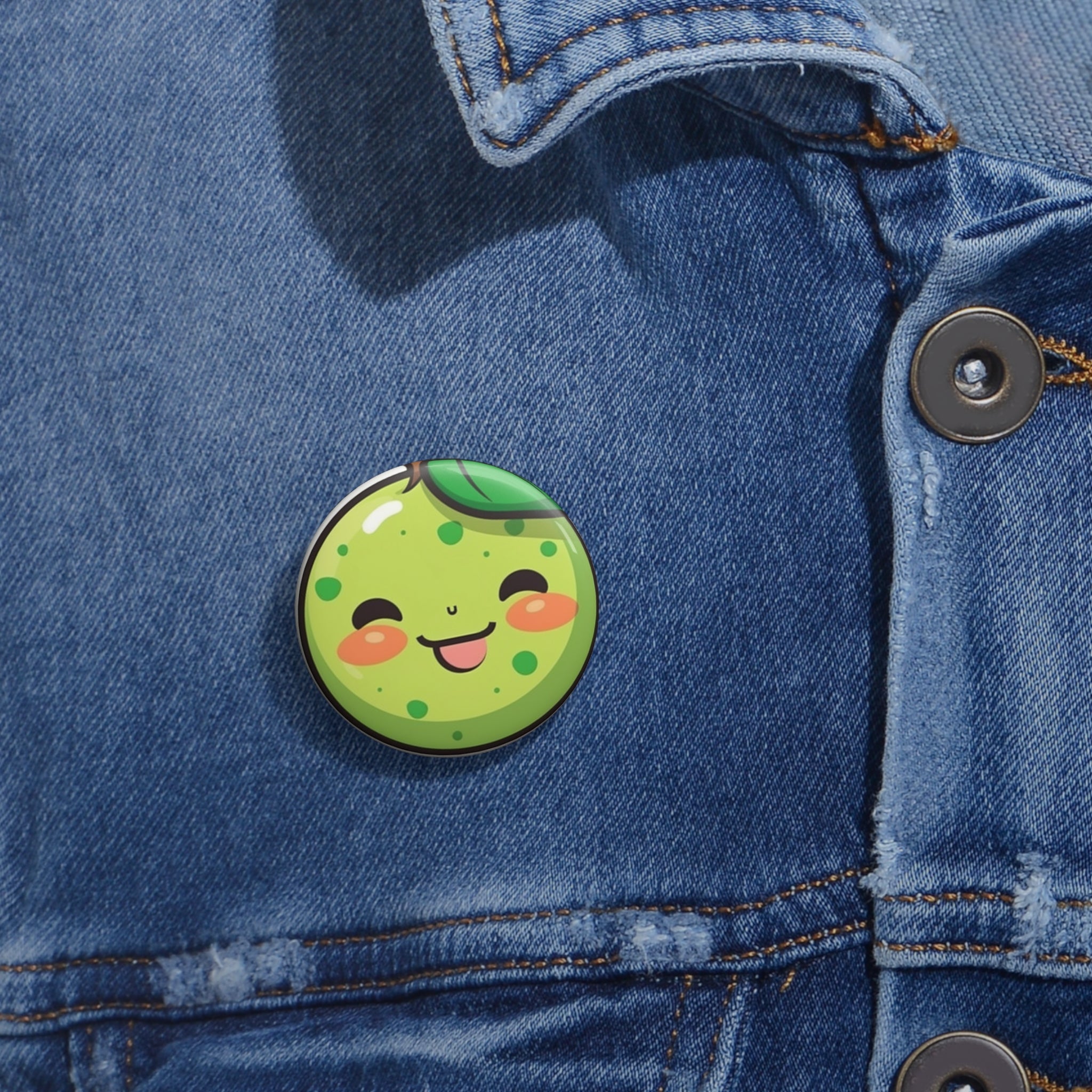 Custom Pin Buttons - Guava