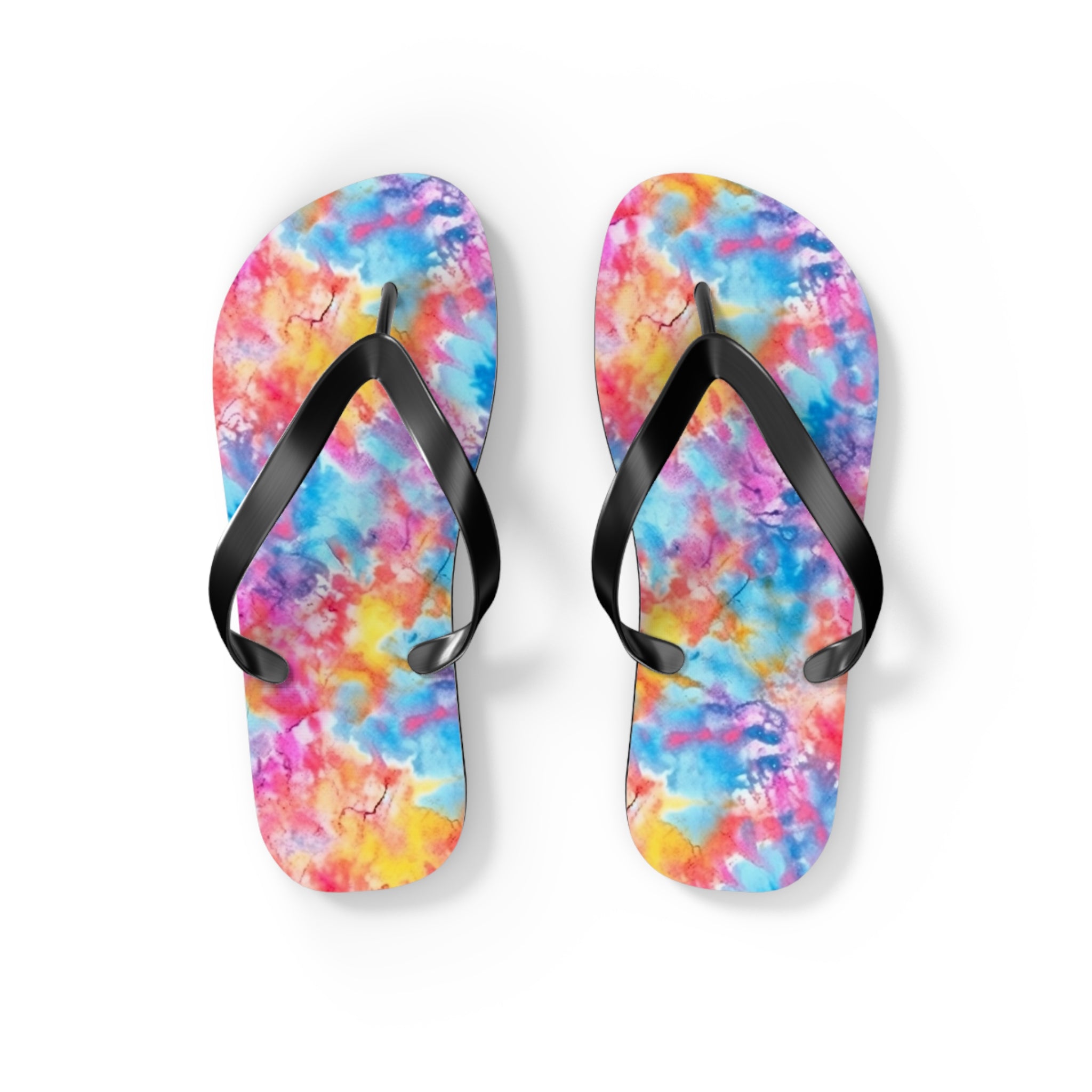 Flip Flops (AOP) - Tie Dye Designs 02