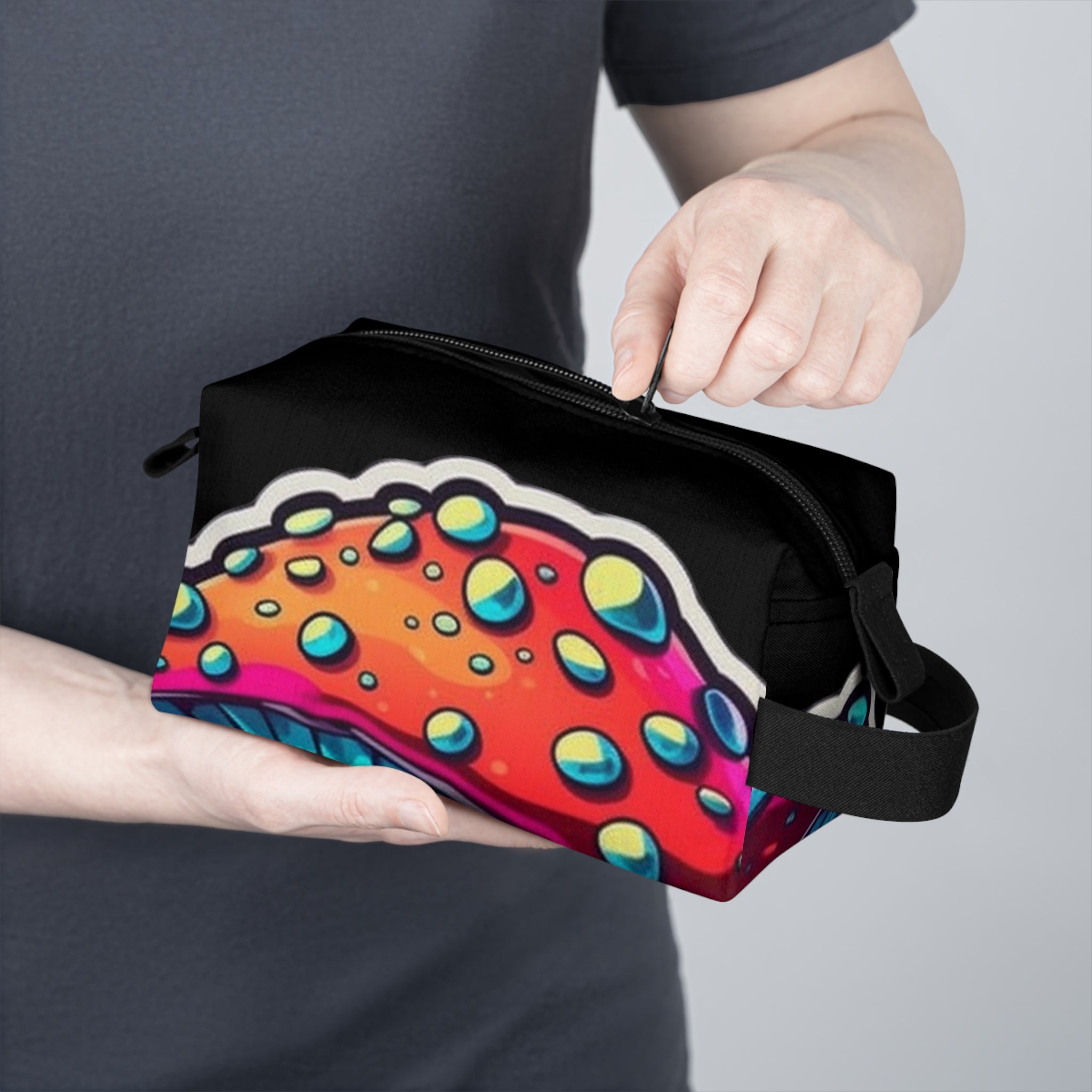 Toiletry Bag - Mushroom Pop Art 09