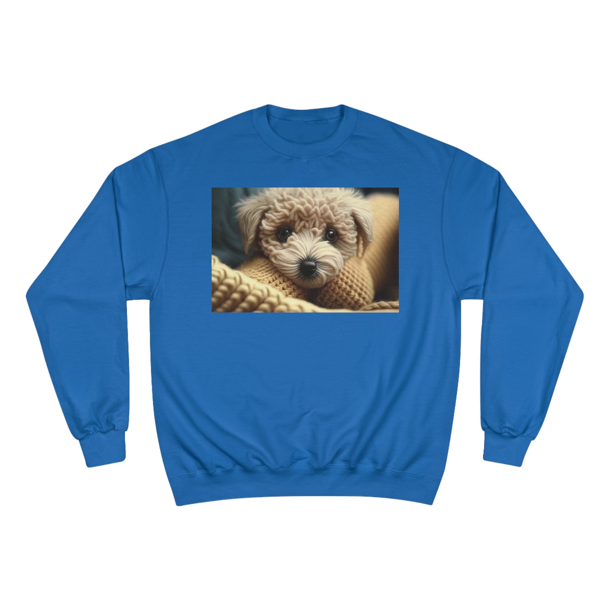 Champion Sweatshirt - Knit Animals, Puppy