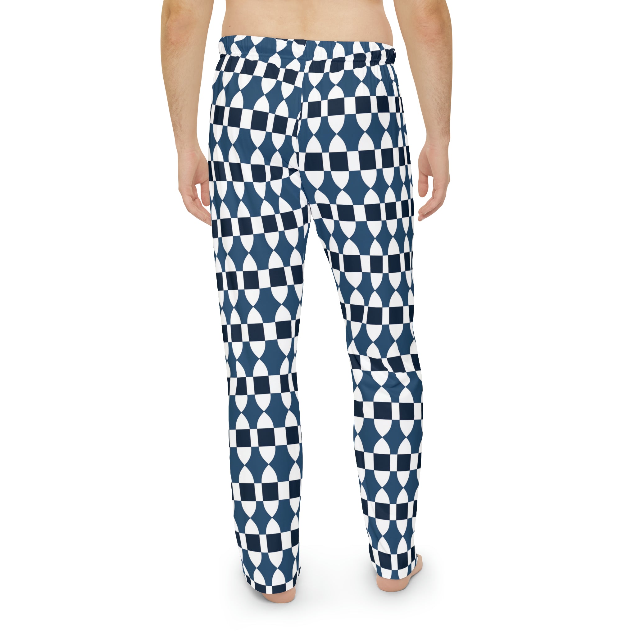 Men's Pajama Pants (AOP) - Seamless Checkered Designs 25