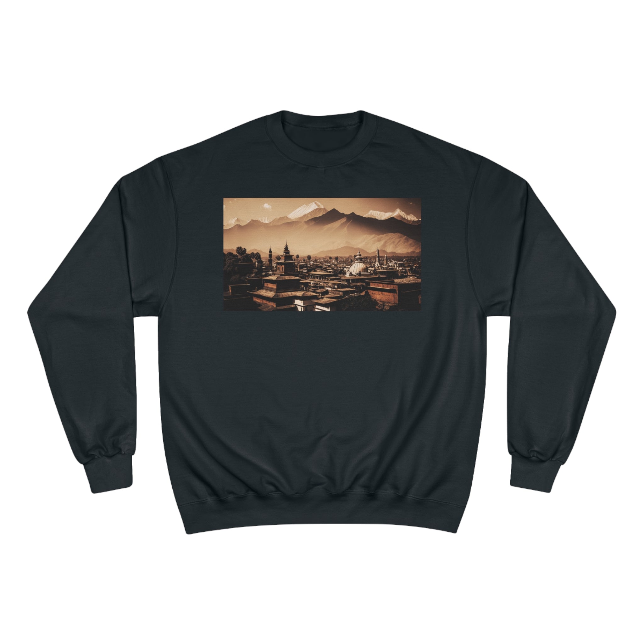 Champion Sweatshirt - Duotone Cities, Kathmandu