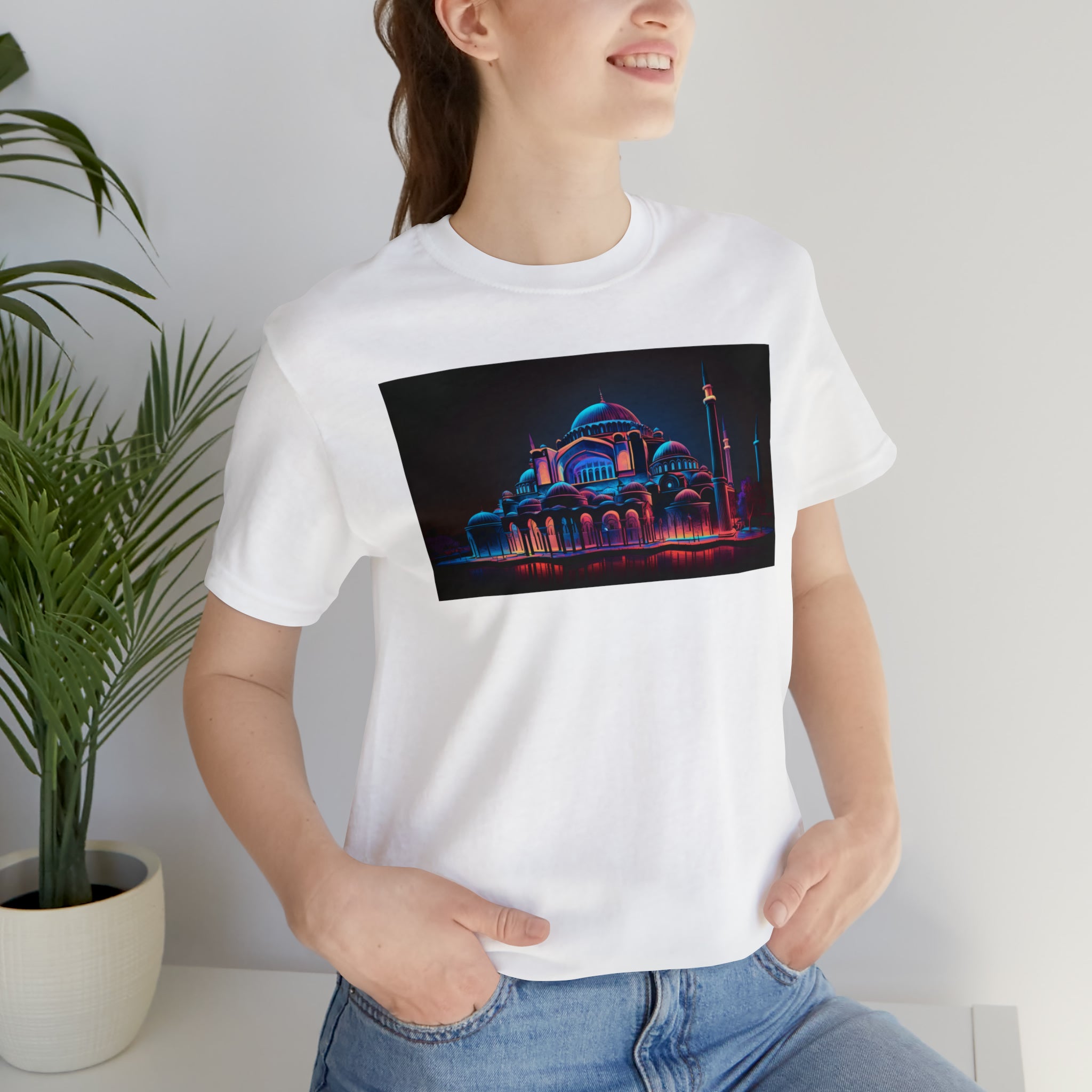 Unisex Jersey Short Sleeve Tee - Hagia Sophia, Türkiye