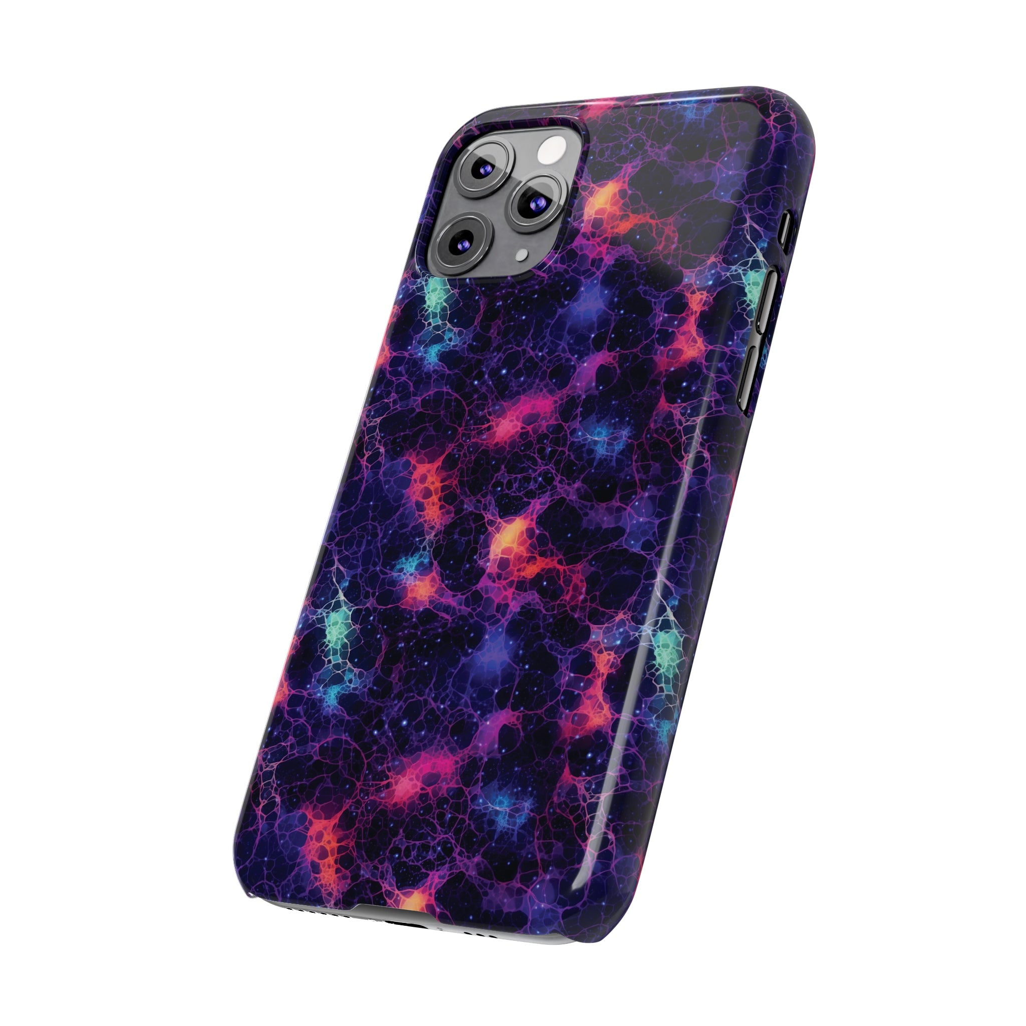 Slim Phone Cases (AOP) - Seamless Fantasy Galaxies 08