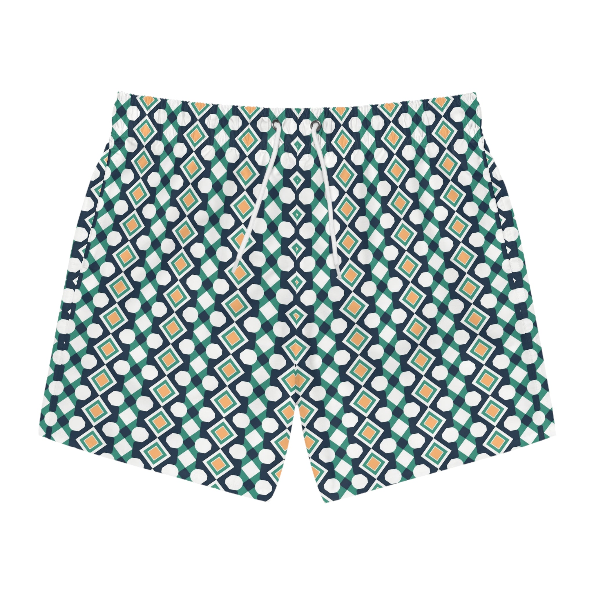 Swim Trunks (AOP) - Seamless Minimalistic Designs 02