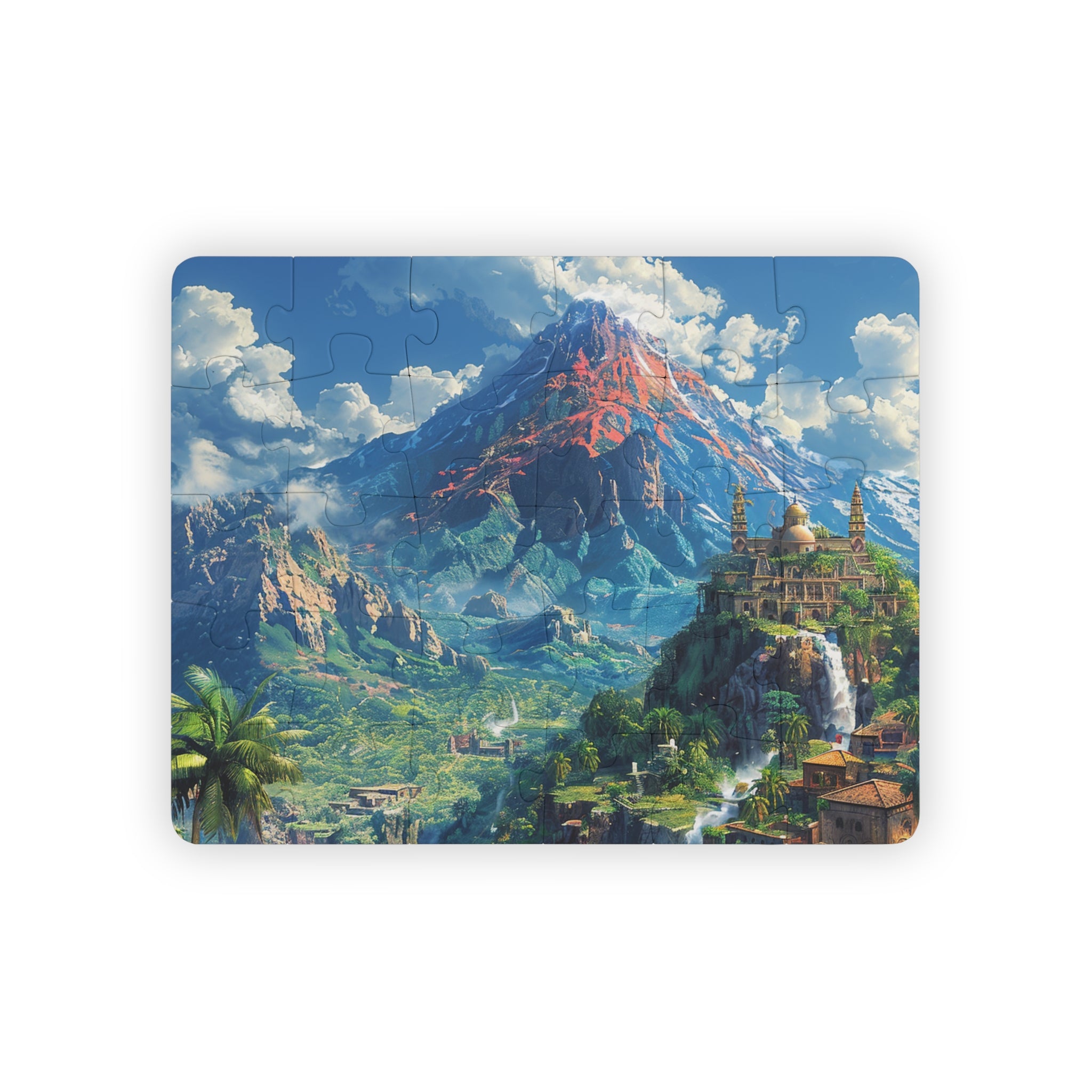 Kids' Puzzle, 30-Piece - Volcano Island